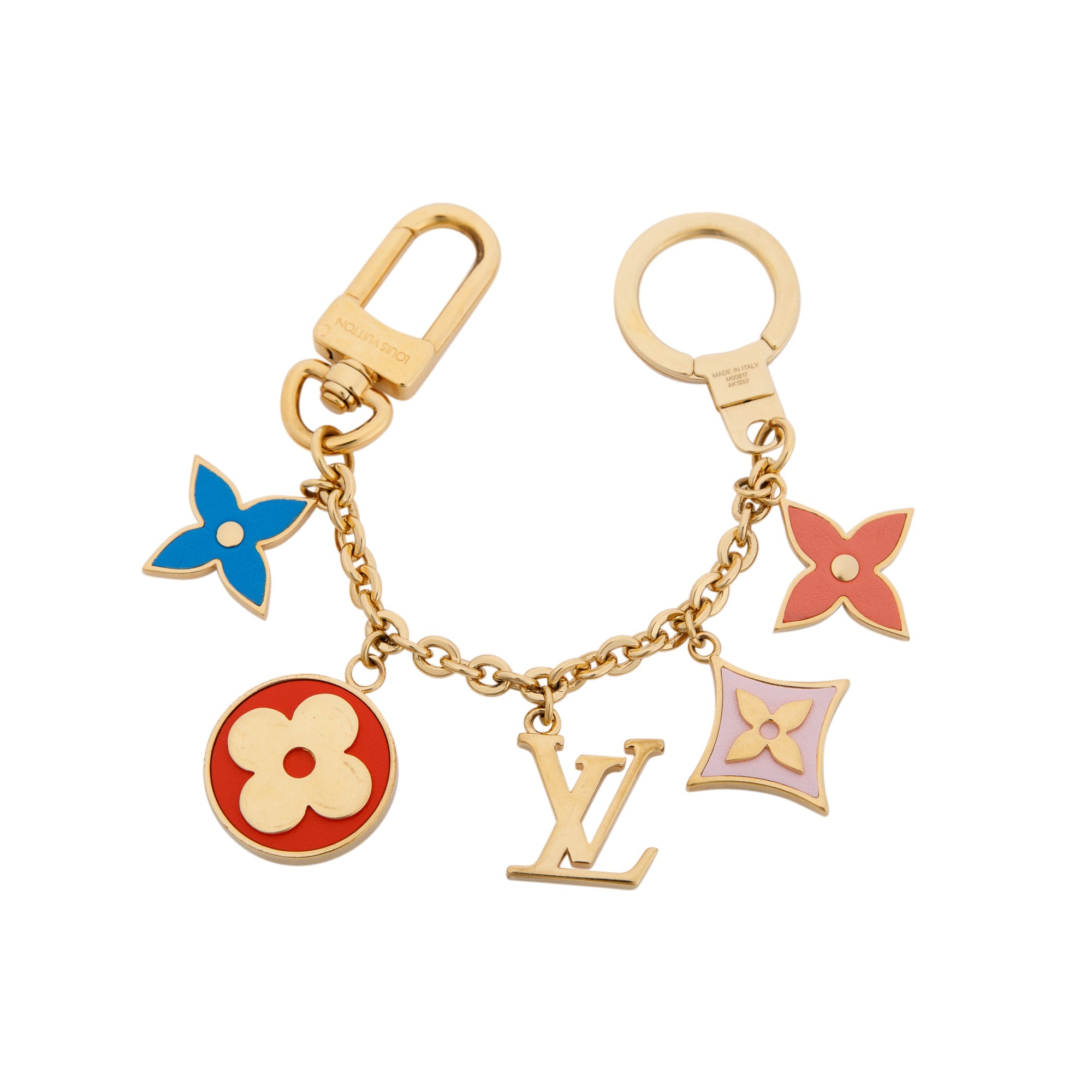 LV Lively Chain - Bleu Rose - Women - Accessories - Key Holders And Bag  Charms - Louis Vuitton® in 2023