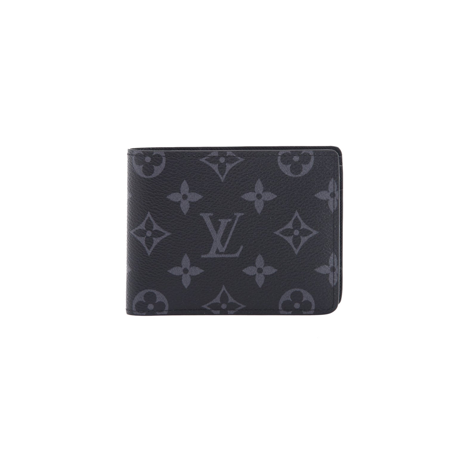Louis Vuitton Brazza Wallet Monogram Eclipse Canvas Small Leather Goods   HOGO YANG STORE
