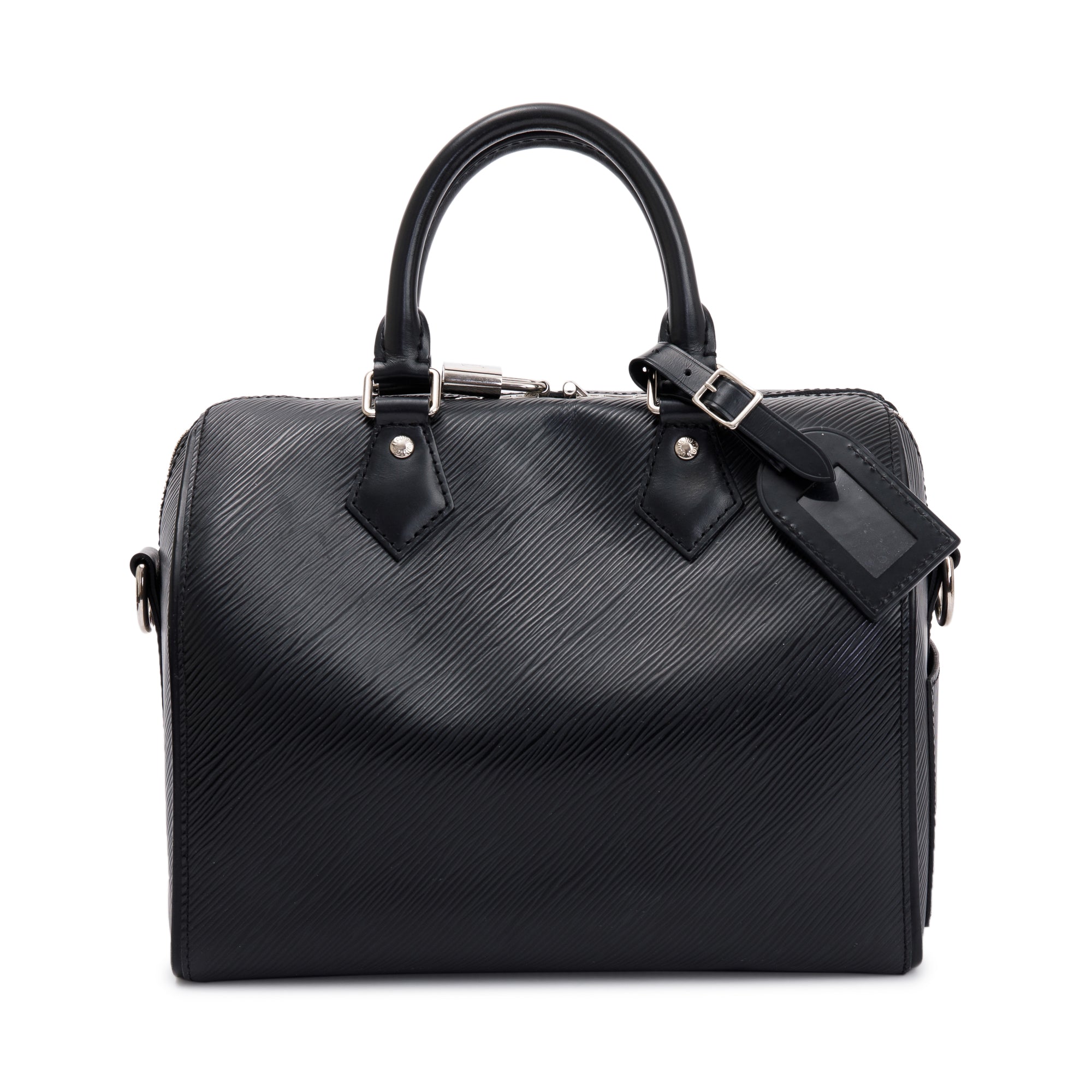 Louis Vuitton Black Epi Leather Speedy Bandouliere 25 w/ Strap – Oliver  Jewellery
