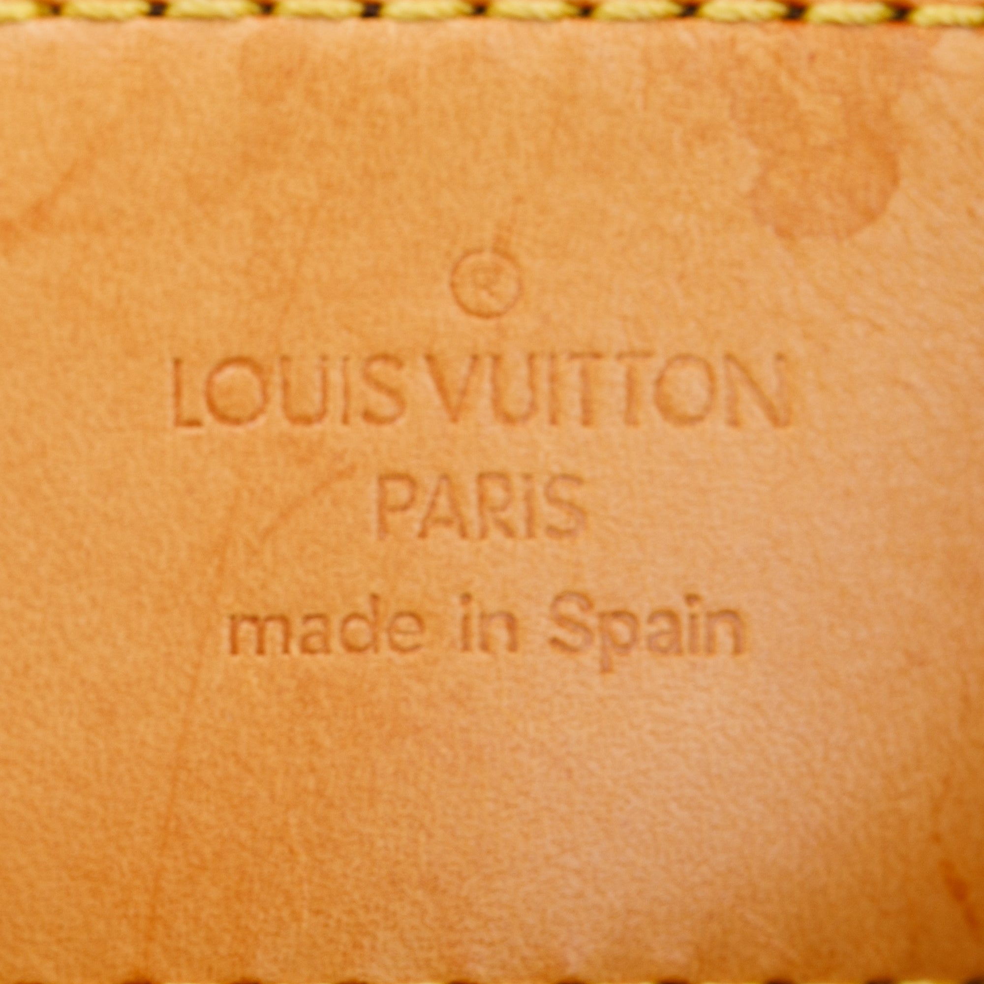 Louis Vuitton Brown Monogram Vinyl Ambre Cabas GM QJB007YG03002