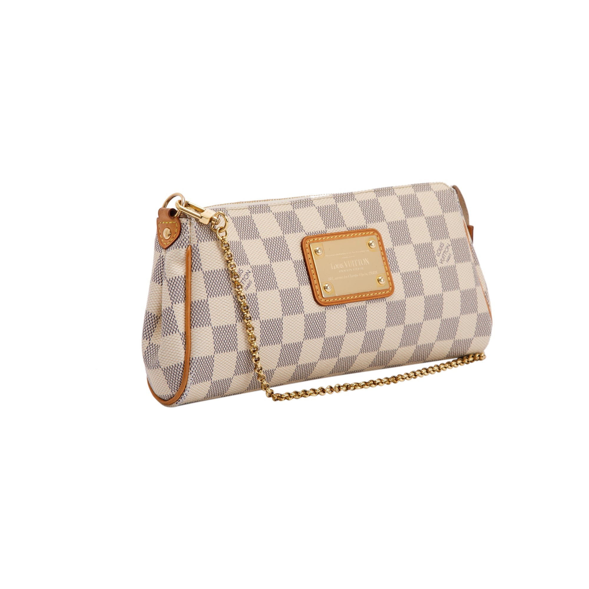 Louis Vuitton Damier Azur Eva Clutch W/O Strap – Oliver Jewellery