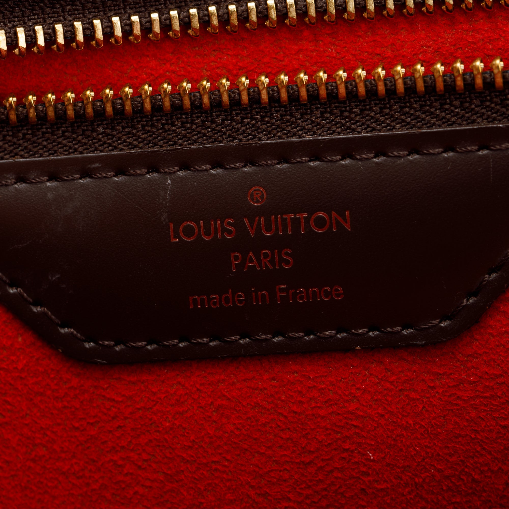 Louis Vuitton Bergamo PM Damier กระเป๋าทรงถือ พร้อมสายสะพายยาว