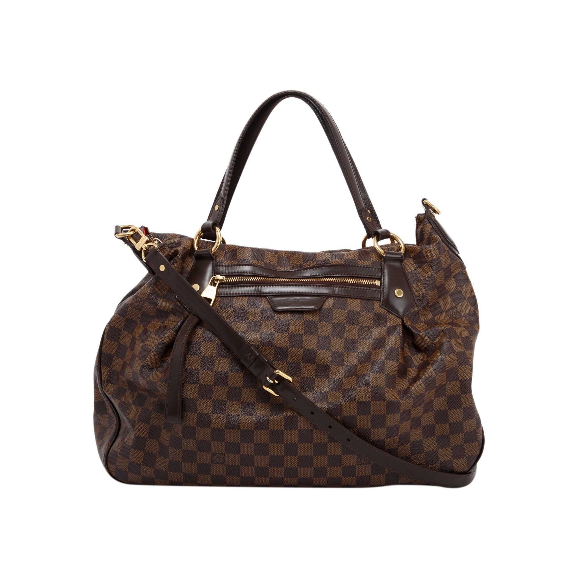 LOUIS VUITTON Damier Ebene Evora GM 206860