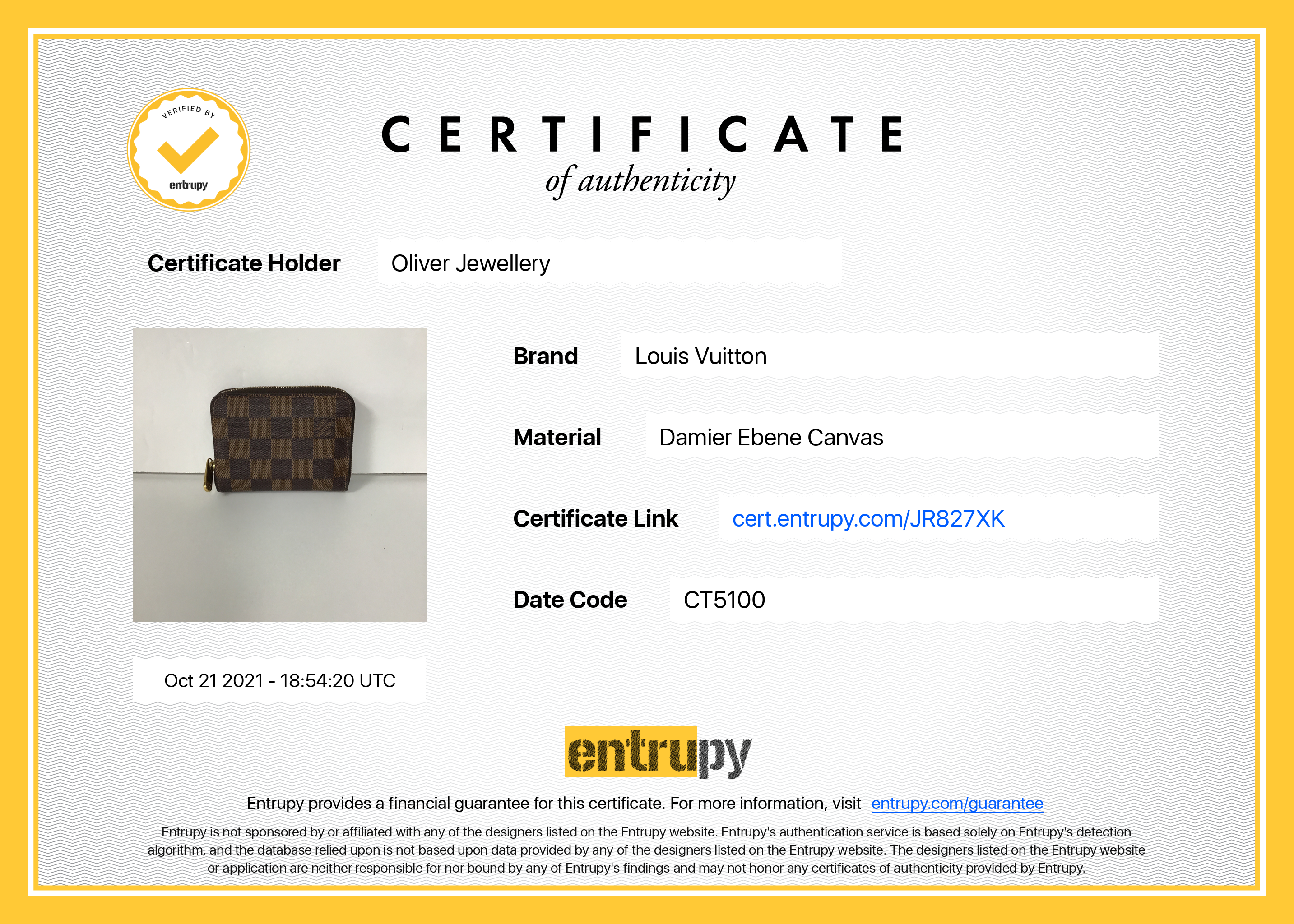 LV Damier Zippy Coin Purse – erato