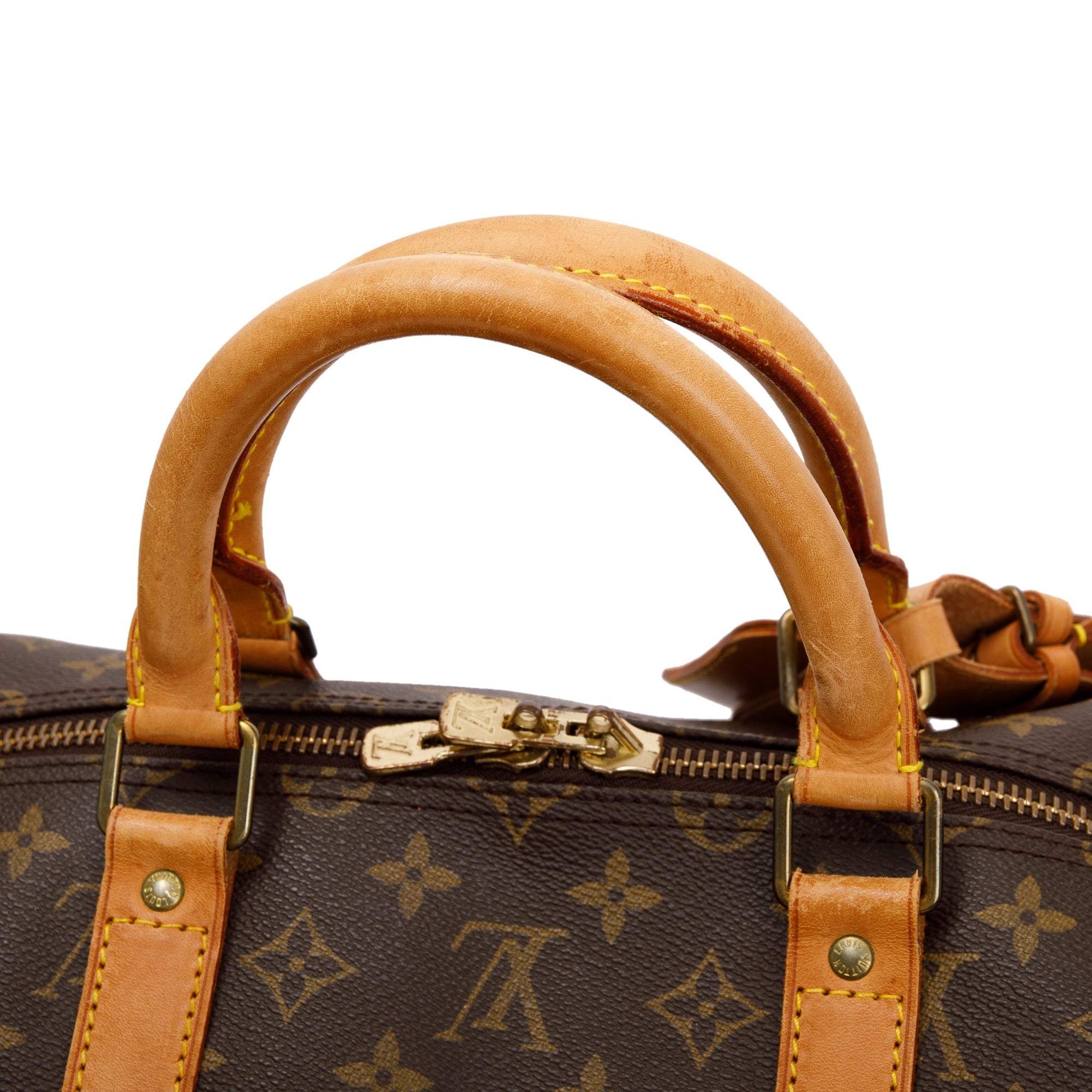 LOUIS VUITTON Monogram Keepall Bandouliere 55