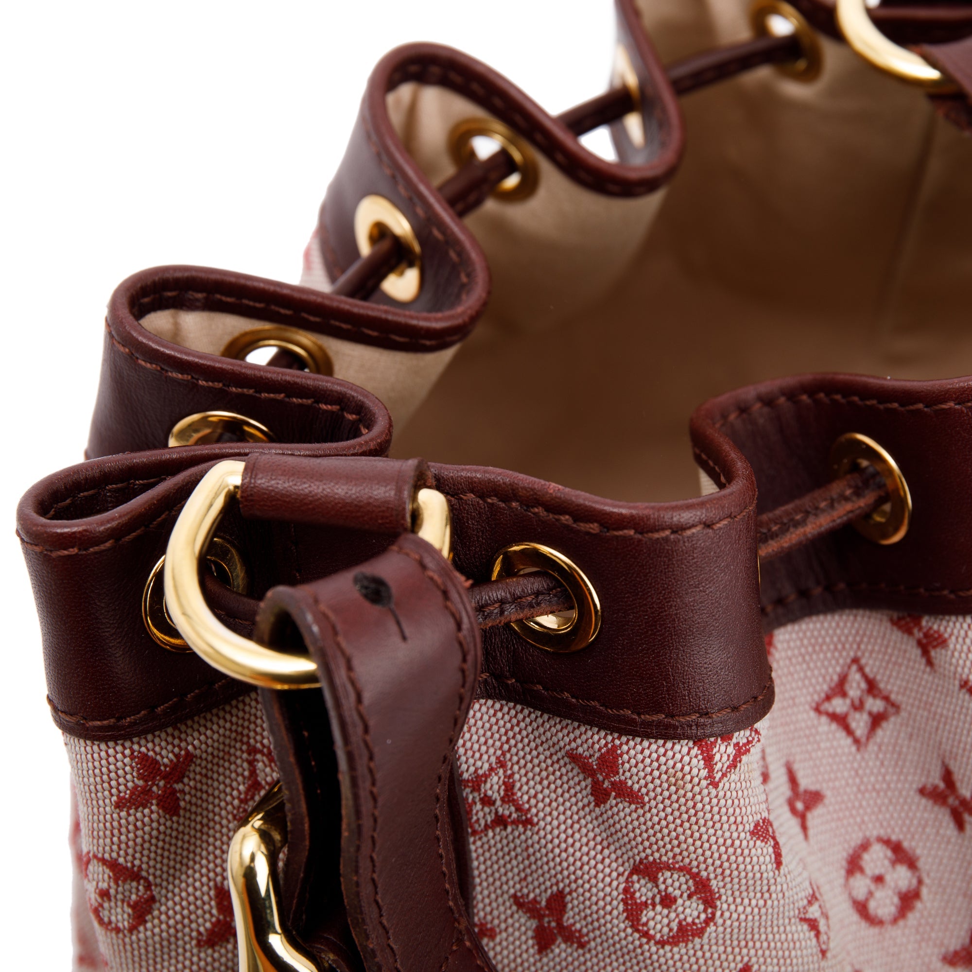 Louis Vuitton Monogram Mini Lin Noelie Bucket Bag