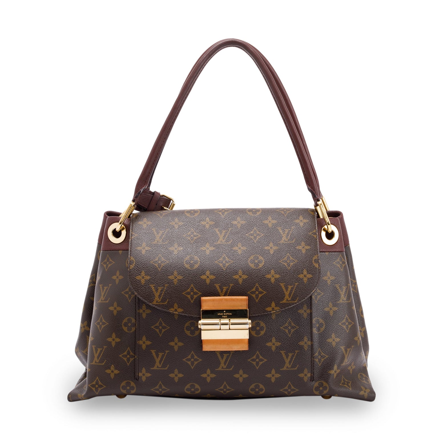 Louis Vuitton Ecru Monogram Leather Limited Edition Olympe Nimbus Cirrus  Bag Louis Vuitton