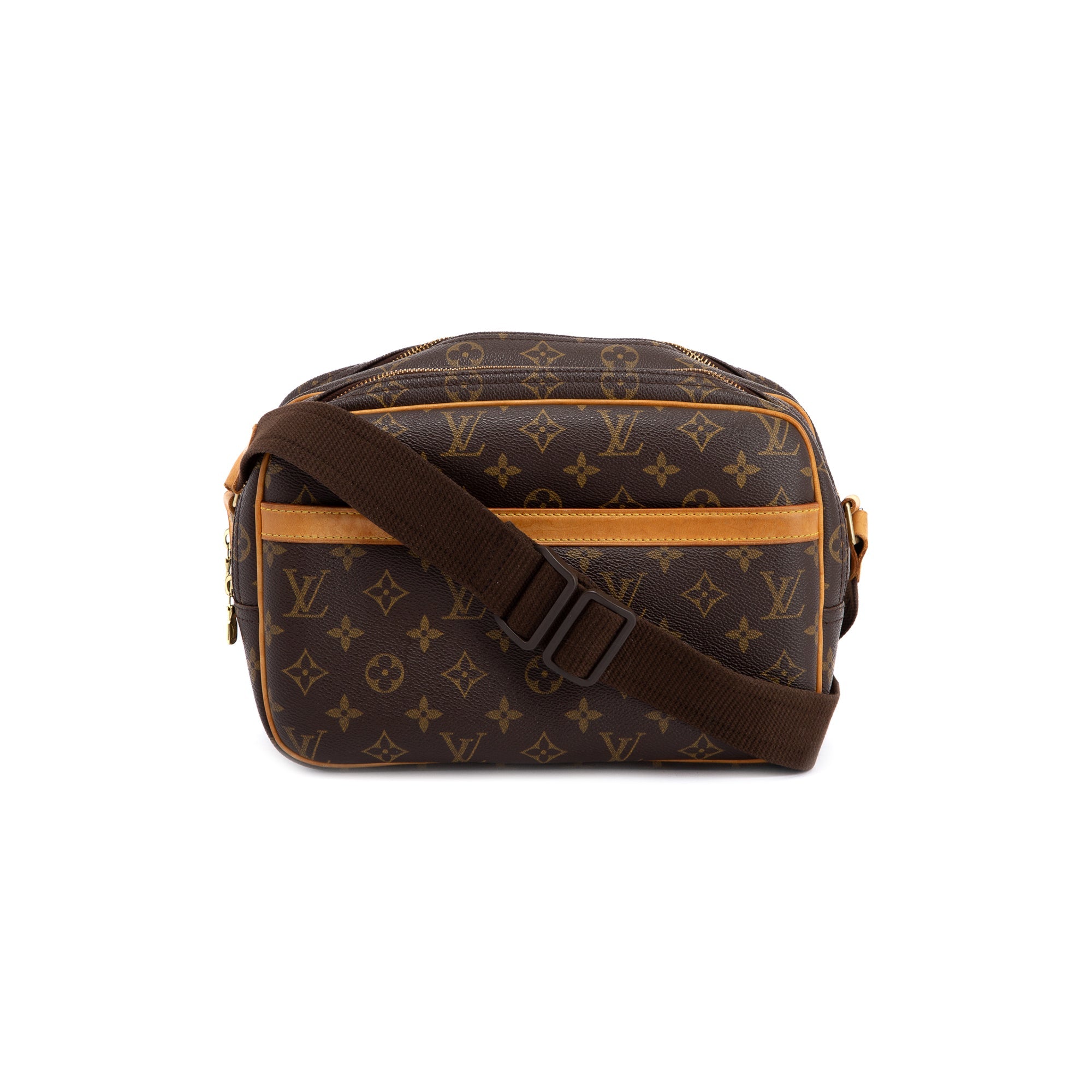 LOUIS VUITTON Monogram Reporter PM Shoulder Bag