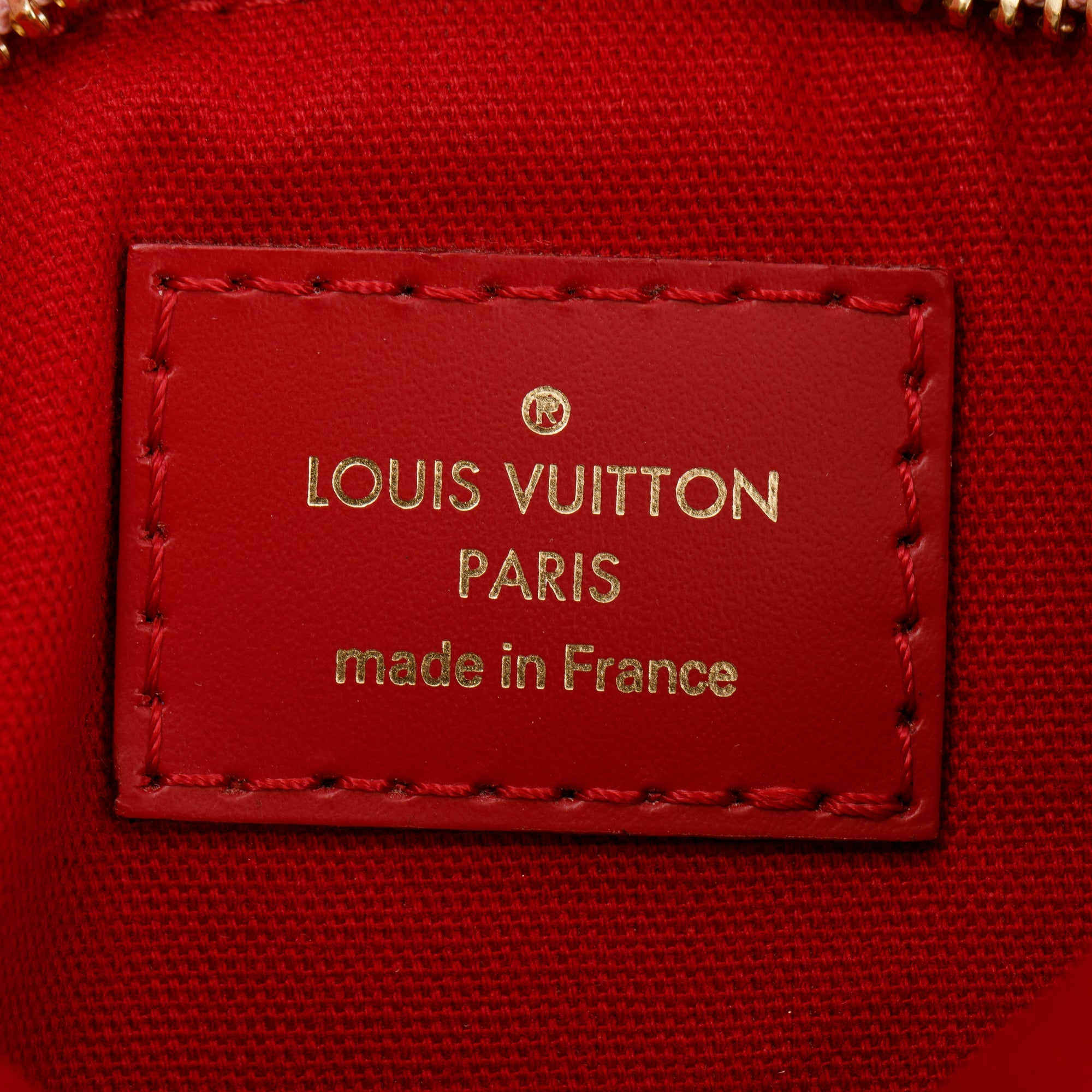 Louis Vuitton Louis Vuitton Cabas Ipanema GM Rose Red Monogram Cotton