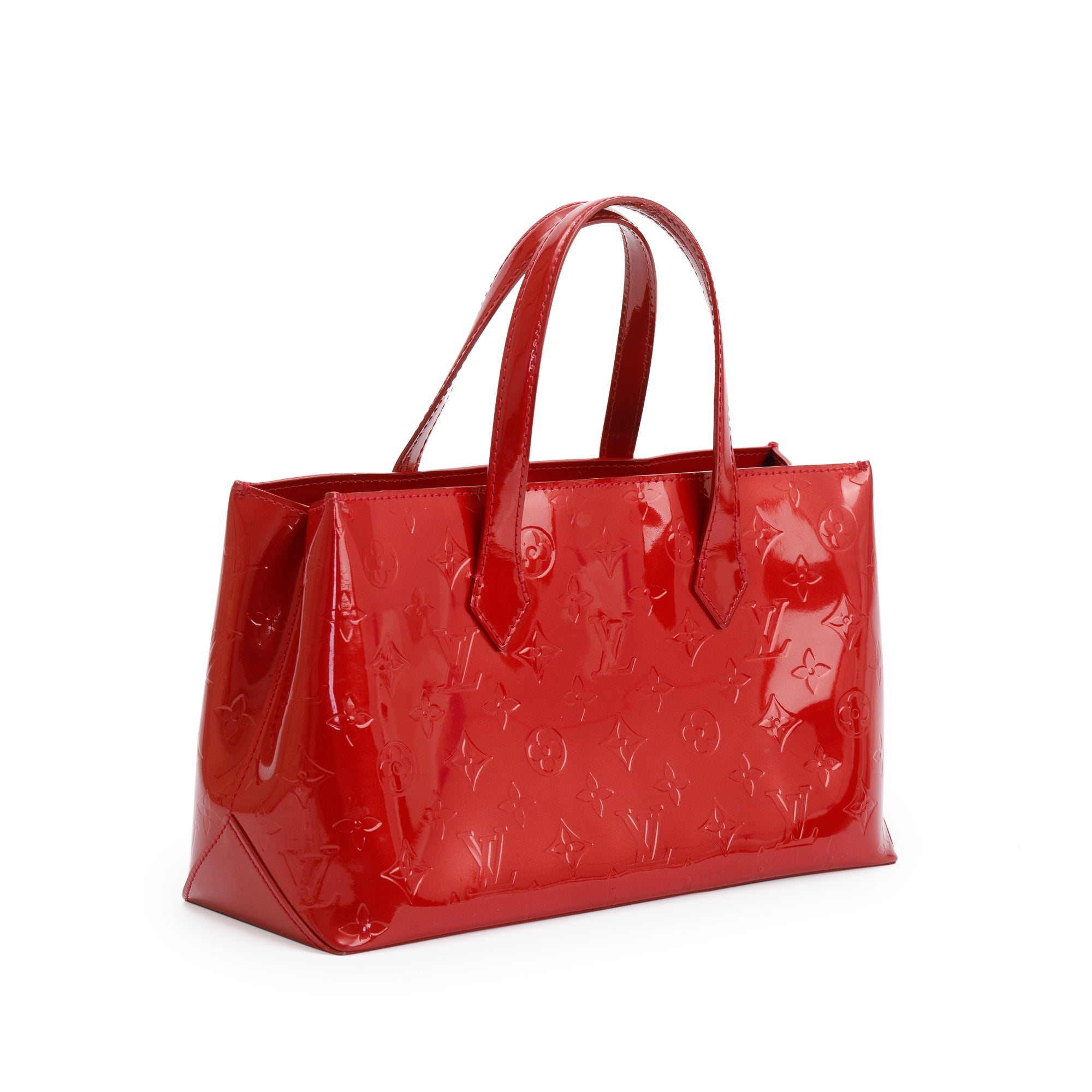 Louis Vuitton Burgundy Vernis Leather Wilshire PM at 1stDibs