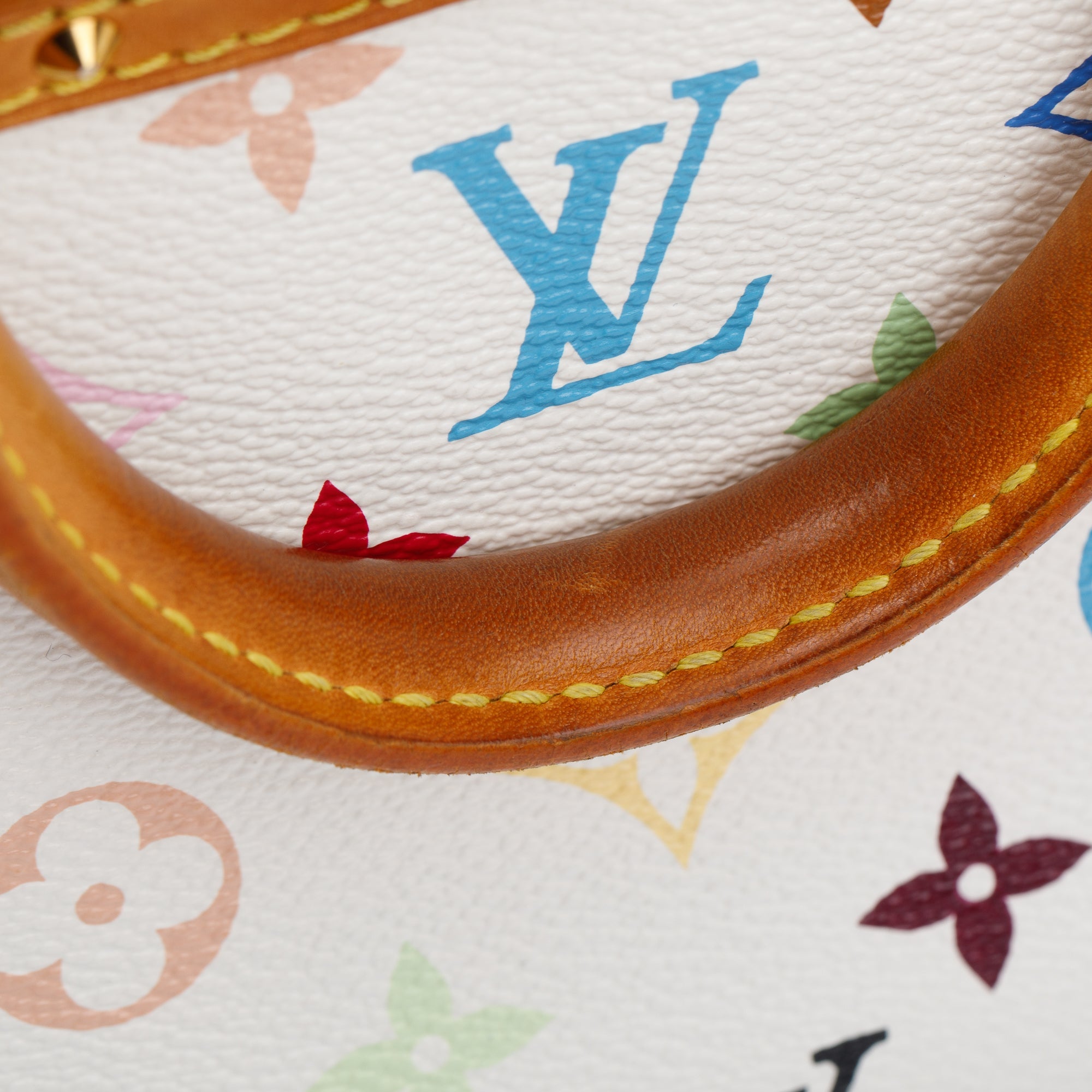 Louis Vuitton White Multicolore Monogram Trouville – Oliver Jewellery