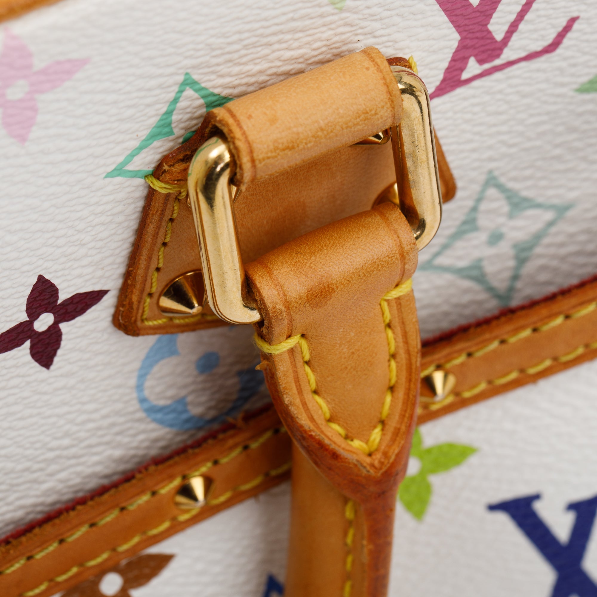 Louis Vuitton White Multicolore Monogram Trouville – Oliver Jewellery