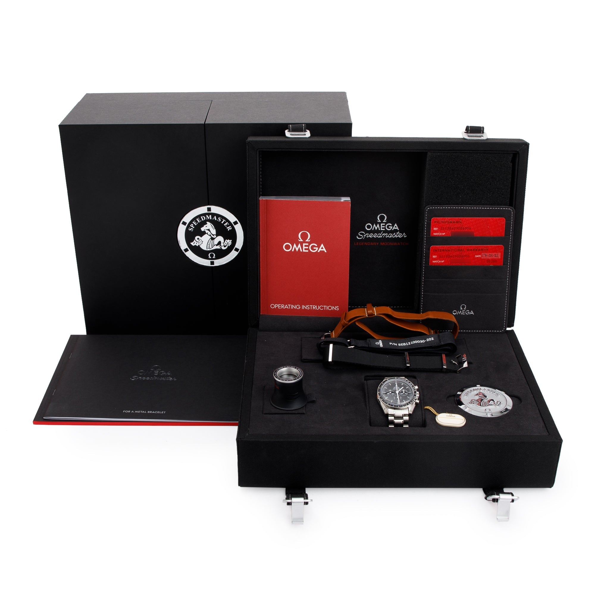 Box omega cheap speedmaster