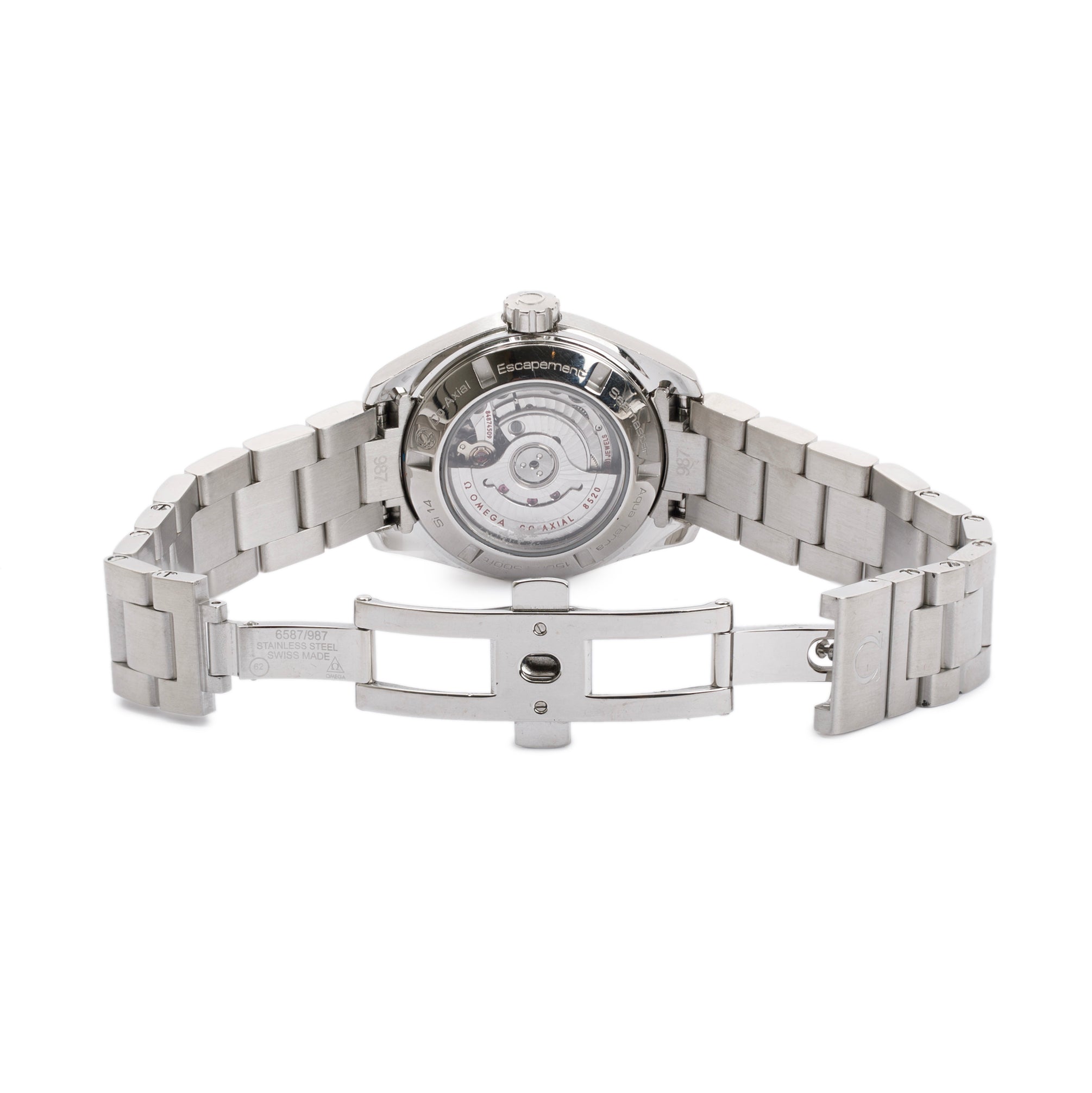 Omega stainless steel discount bracelet