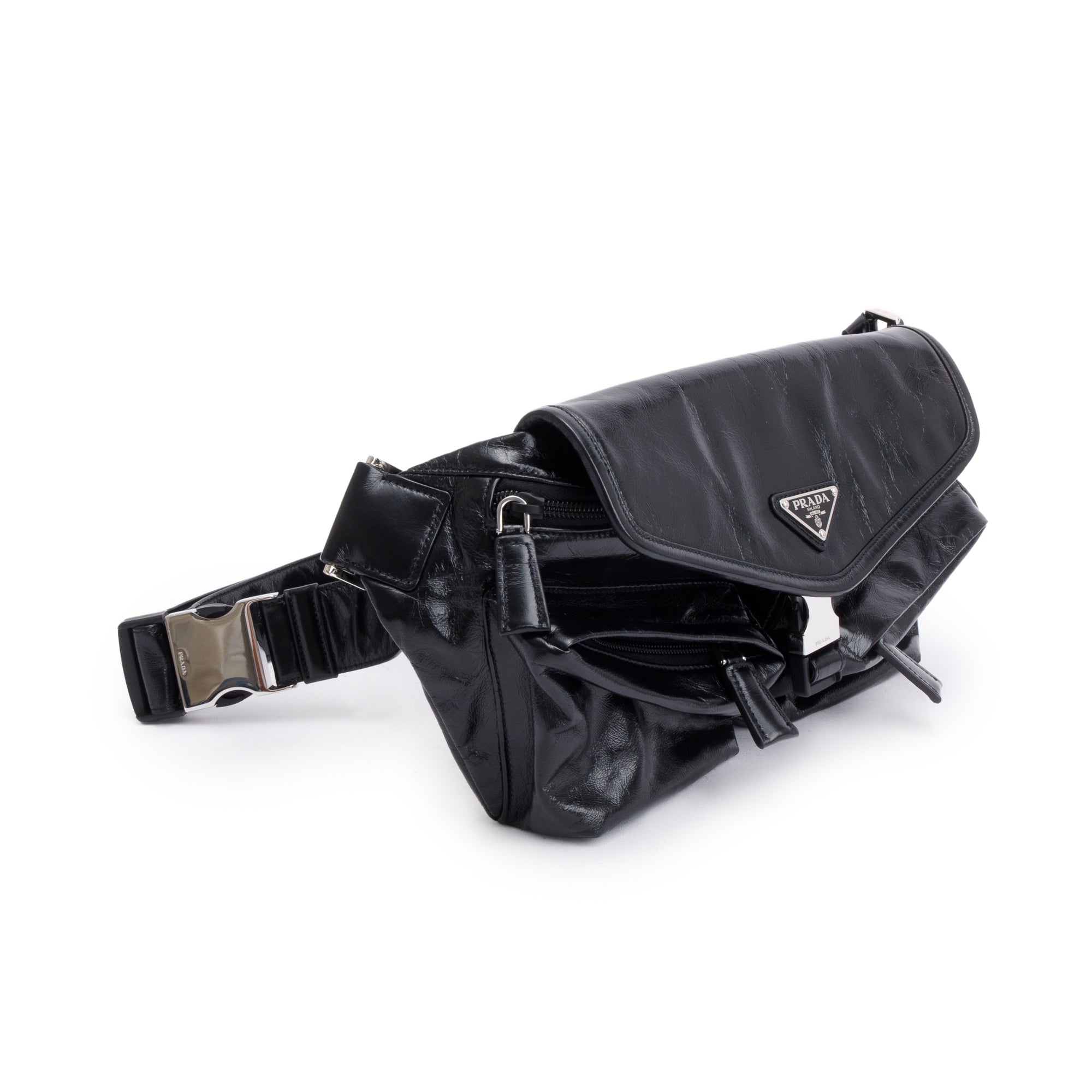 Prada leather belt bag sale