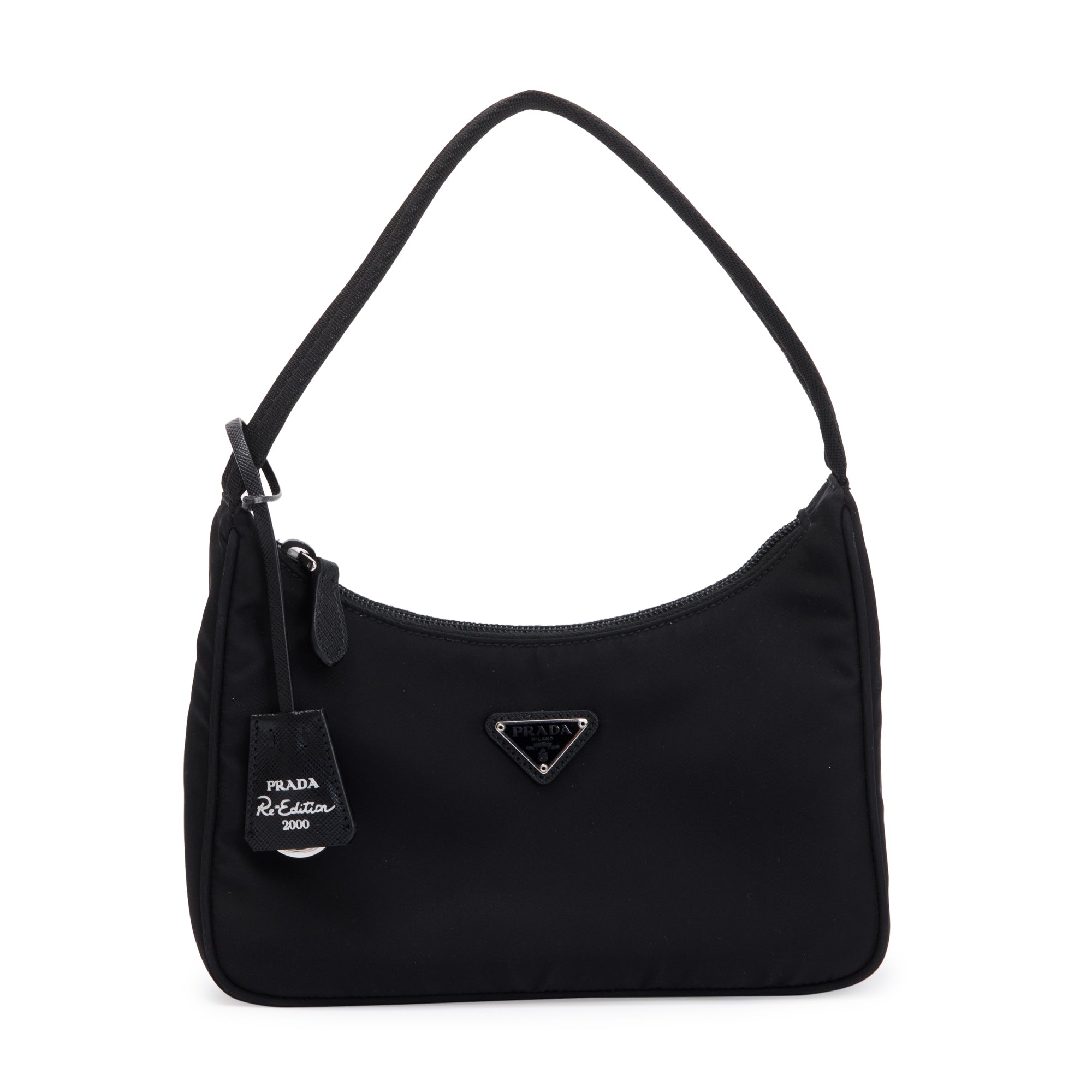 Prada Black Re-Edition 2000 Re-Nylon Mini Bag – Oliver Jewellery