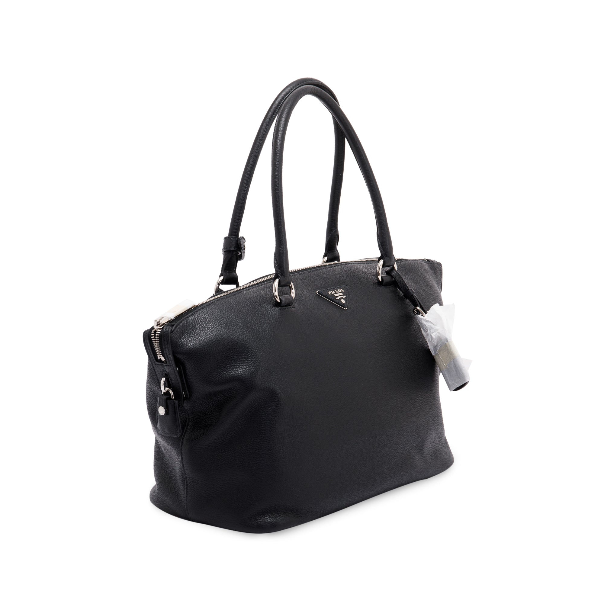 Prada daino tote deals with top zip