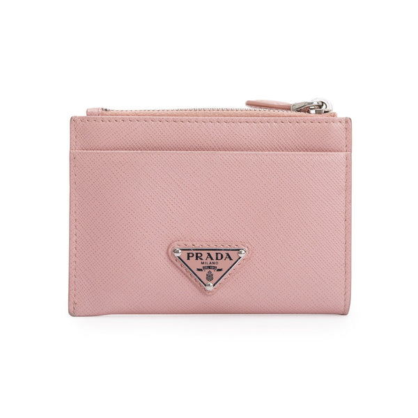 TIFFANY & CO. Return to Tiffany Zip Card Case Coin Case Blush Pink TGIS 