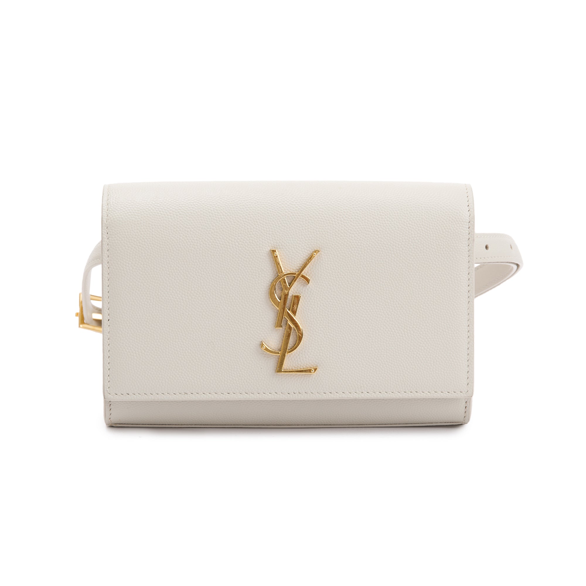 Saint laurent kate hot sale leather belt bag