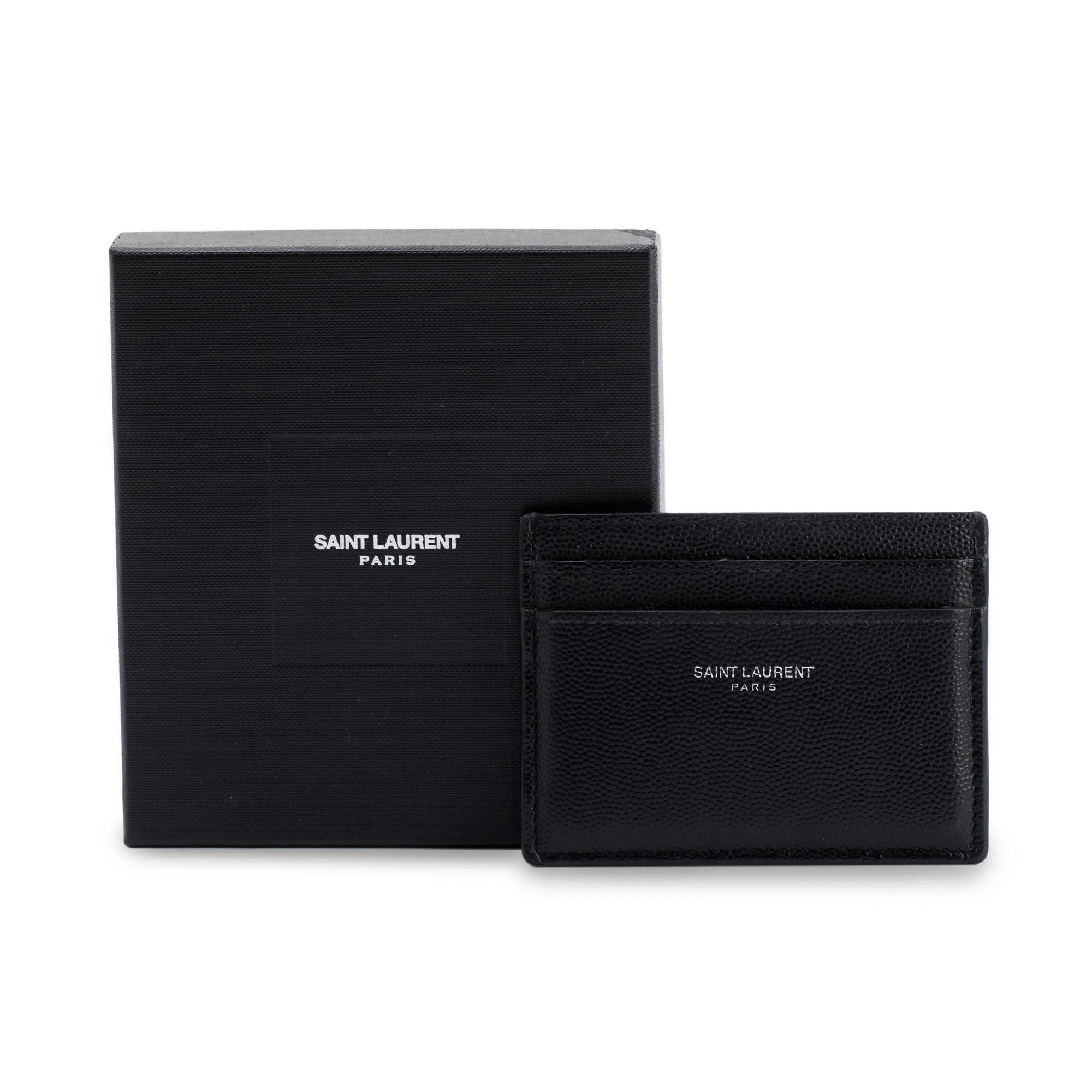 Saint Laurent Paris Credit Card Case w/ Box – Oliver Jewellery