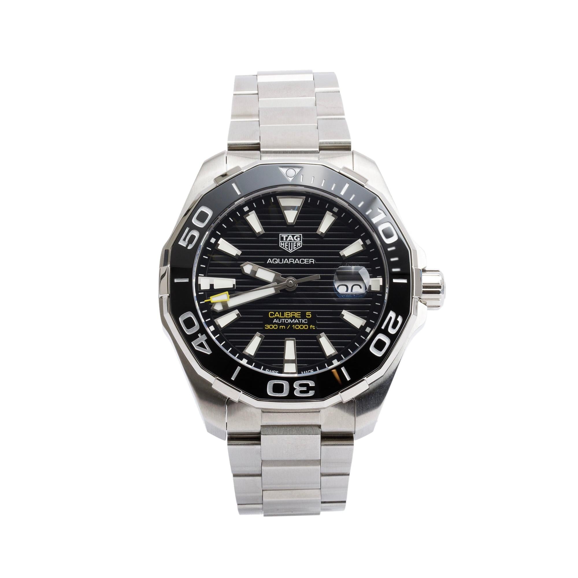 Tag heuer aquaracer 43mm calibre 5 sale