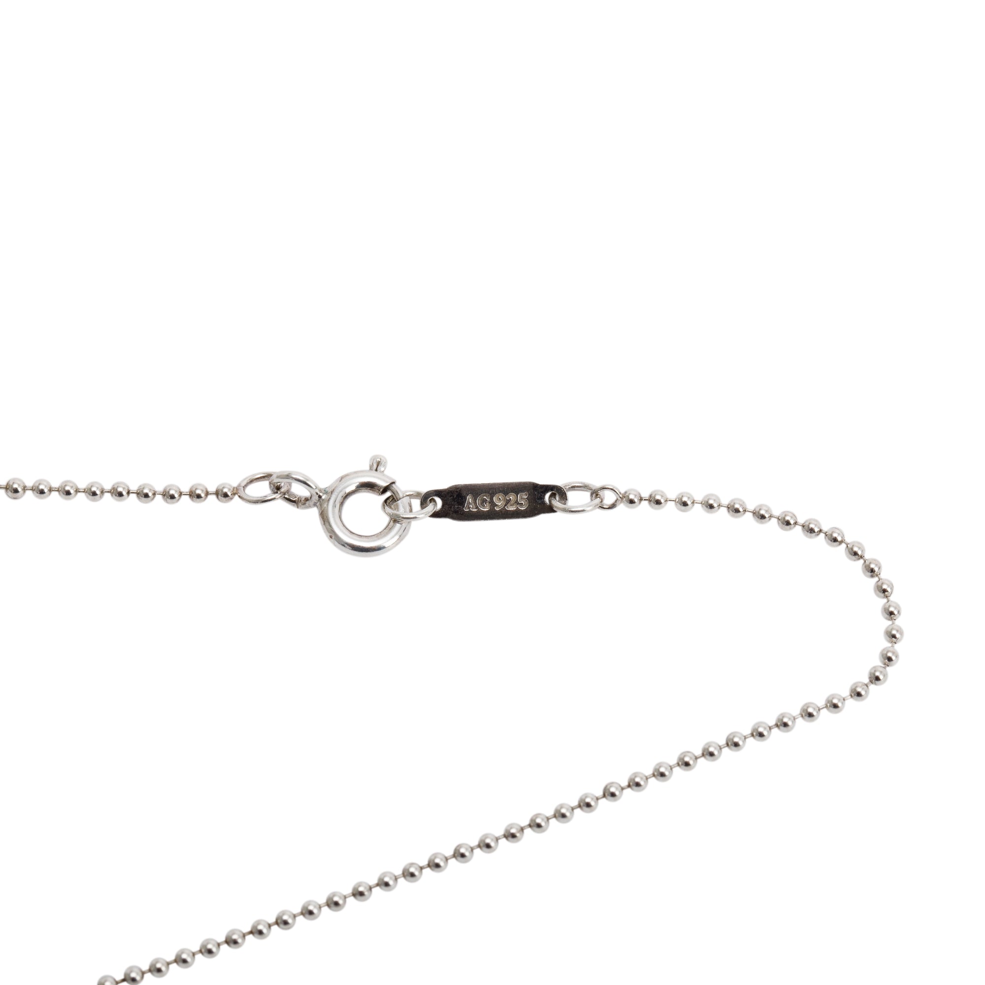 Tiffany & Co. // 18K White Gold Diamond Heart Necklace – VSP Consignment