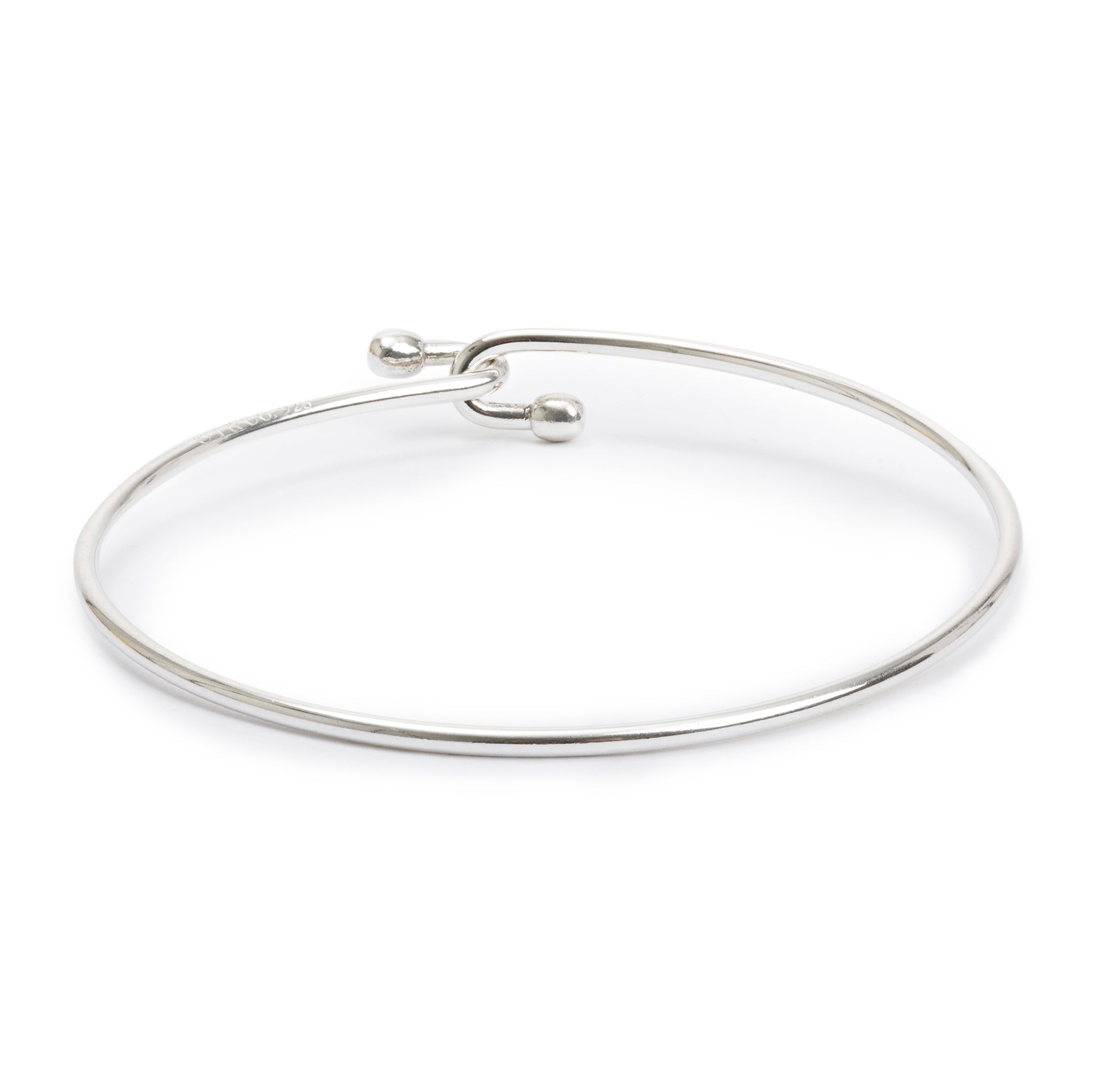 Tiffany & Co. Sterling Silver Wire Hook Bangle
