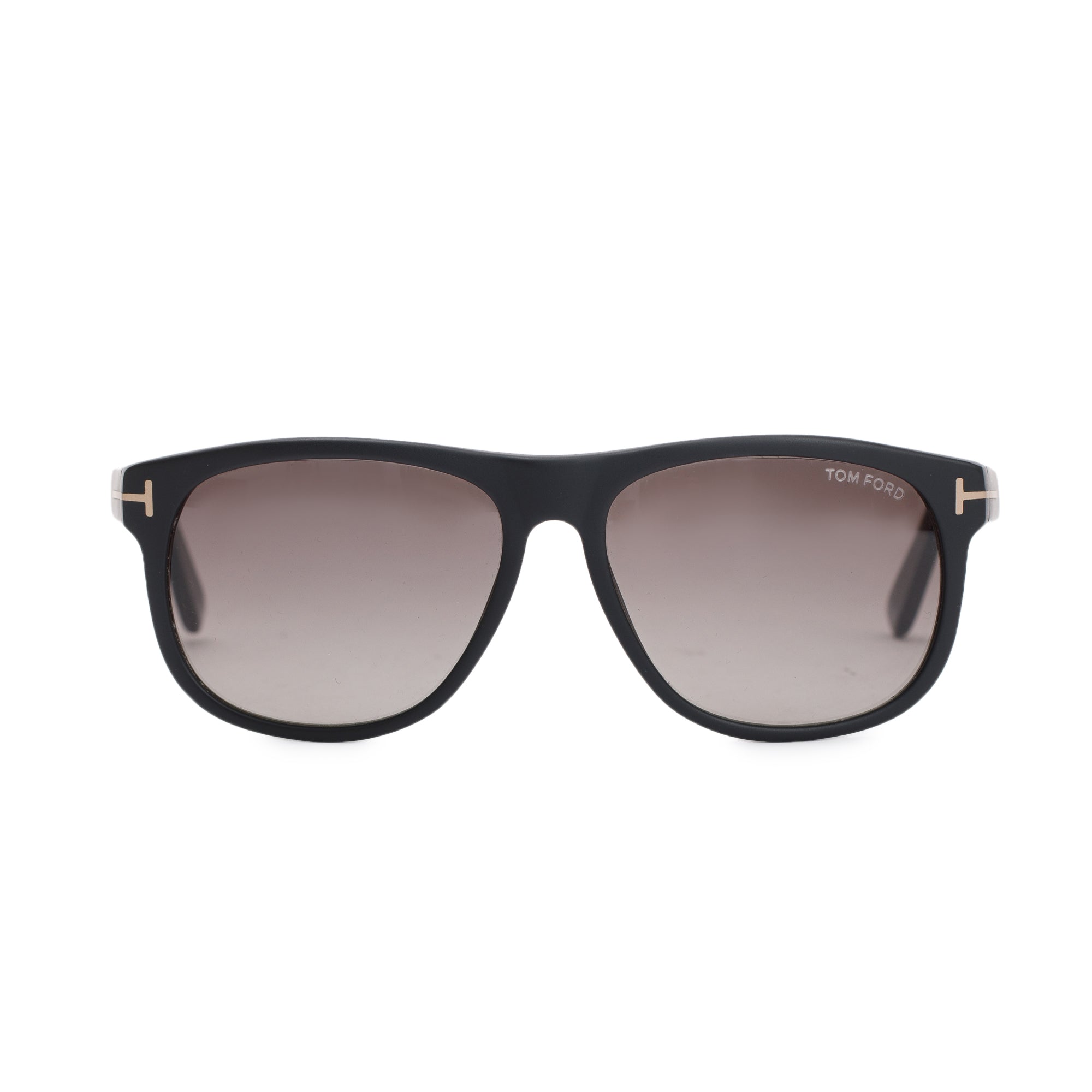 Tom Ford TF236 Matte Black Acetate Olivier Polarized Sunglasses w