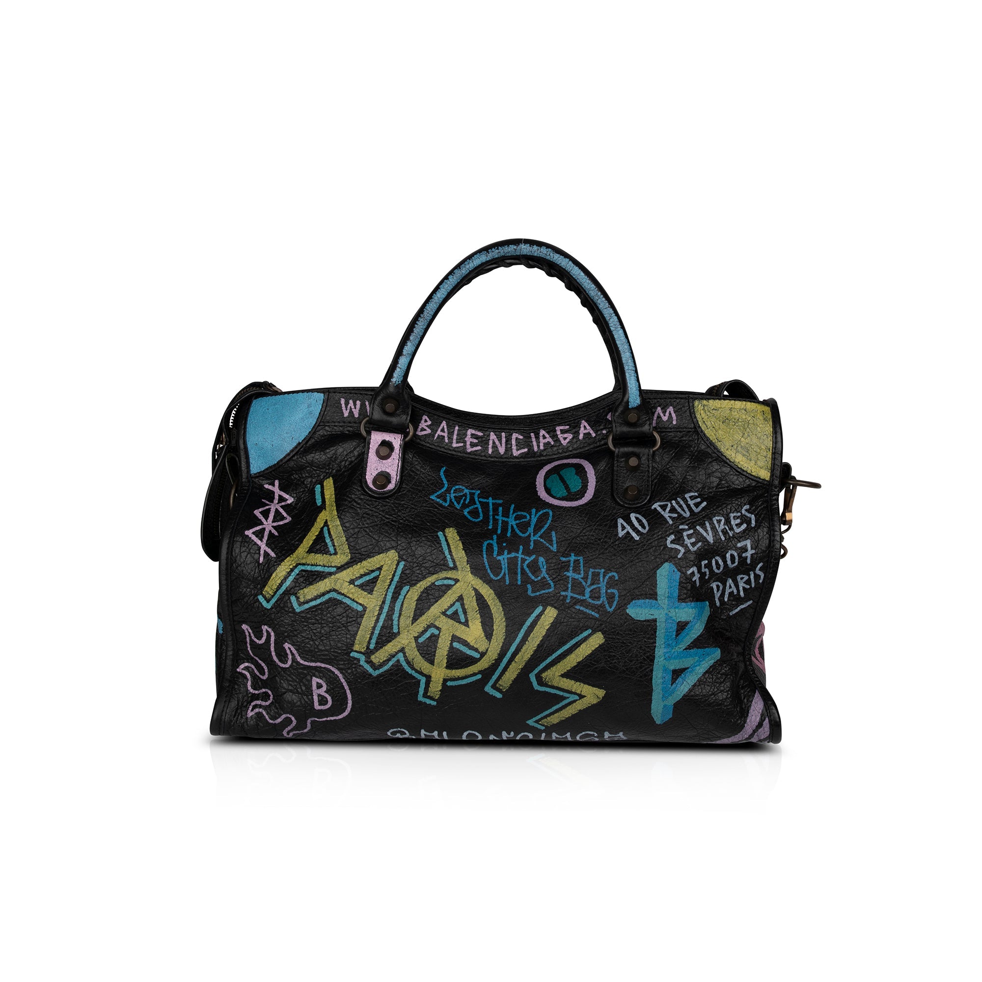 Balenciaga bag graffiti online