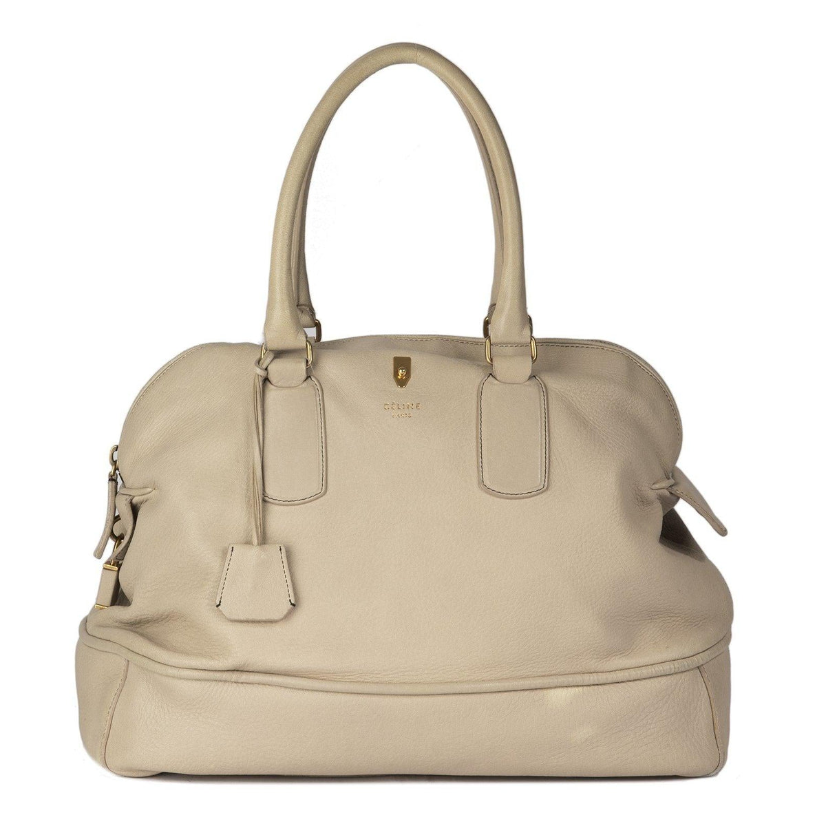 Celine Leather Bowling Bag – Oliver Jewellery