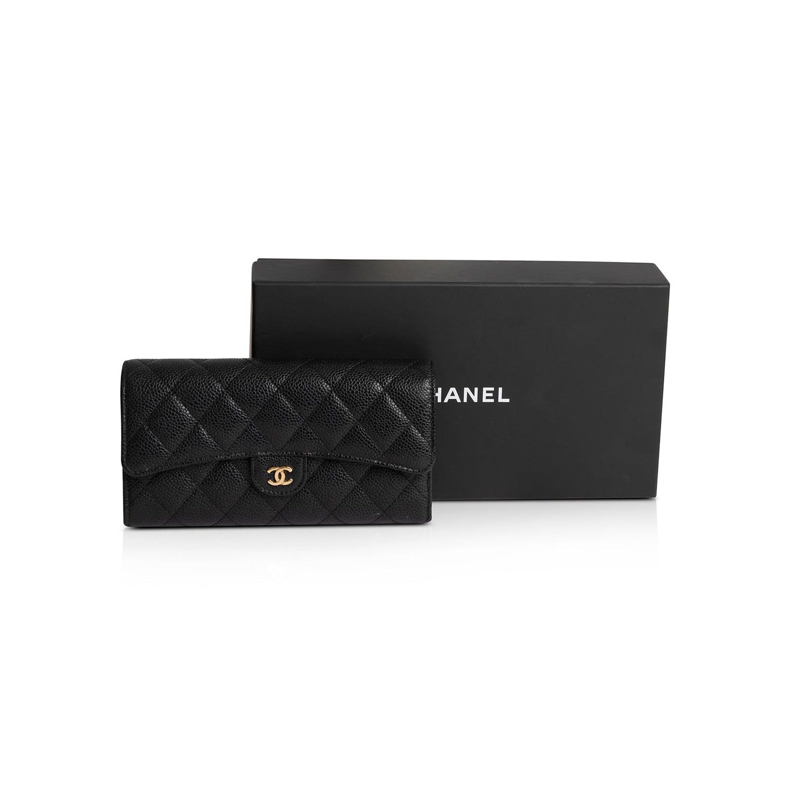 Boy leather wallet Chanel Black in Leather  28085923