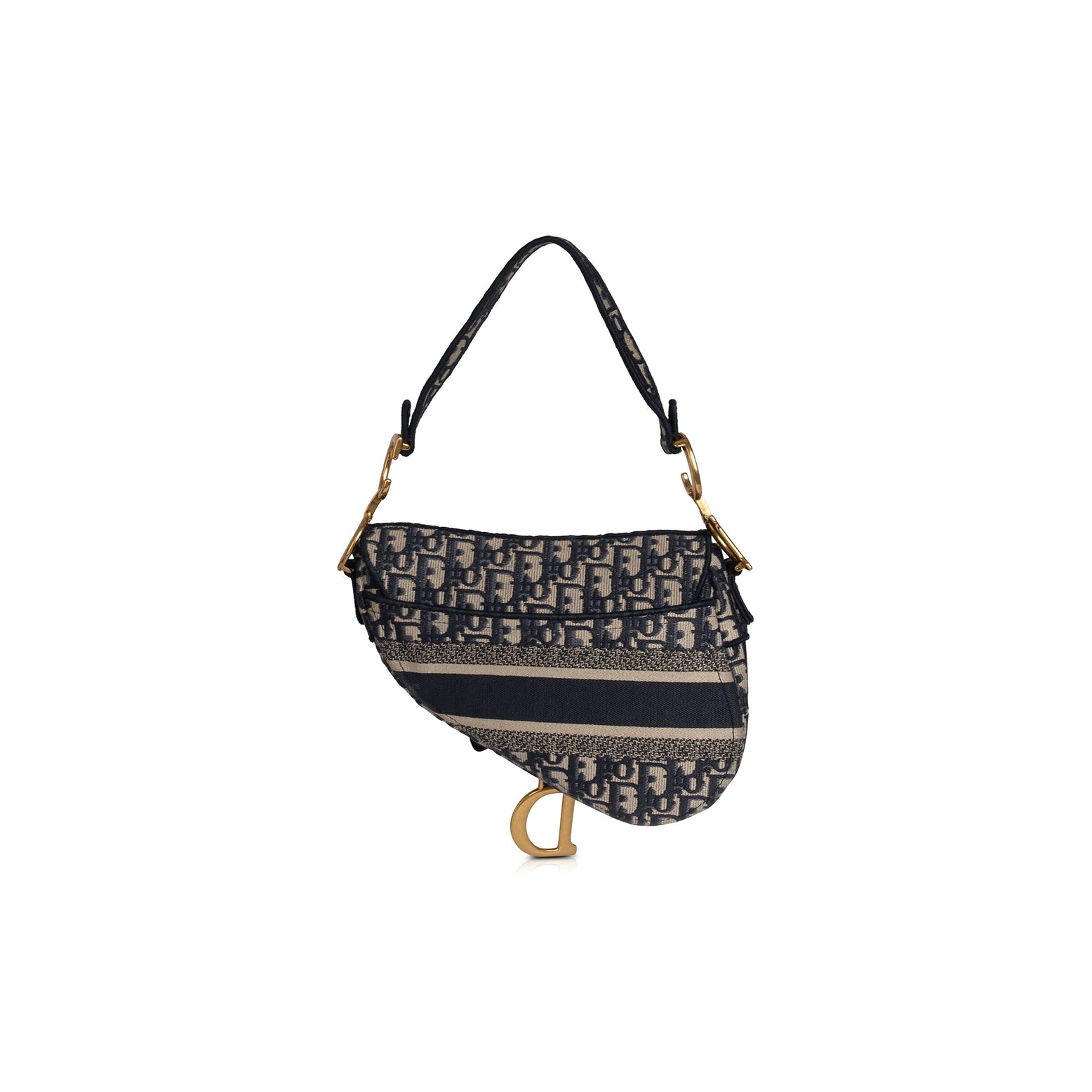 Saddle Bag with Strap Black Dior Oblique Embossed Calfskin  DIOR US