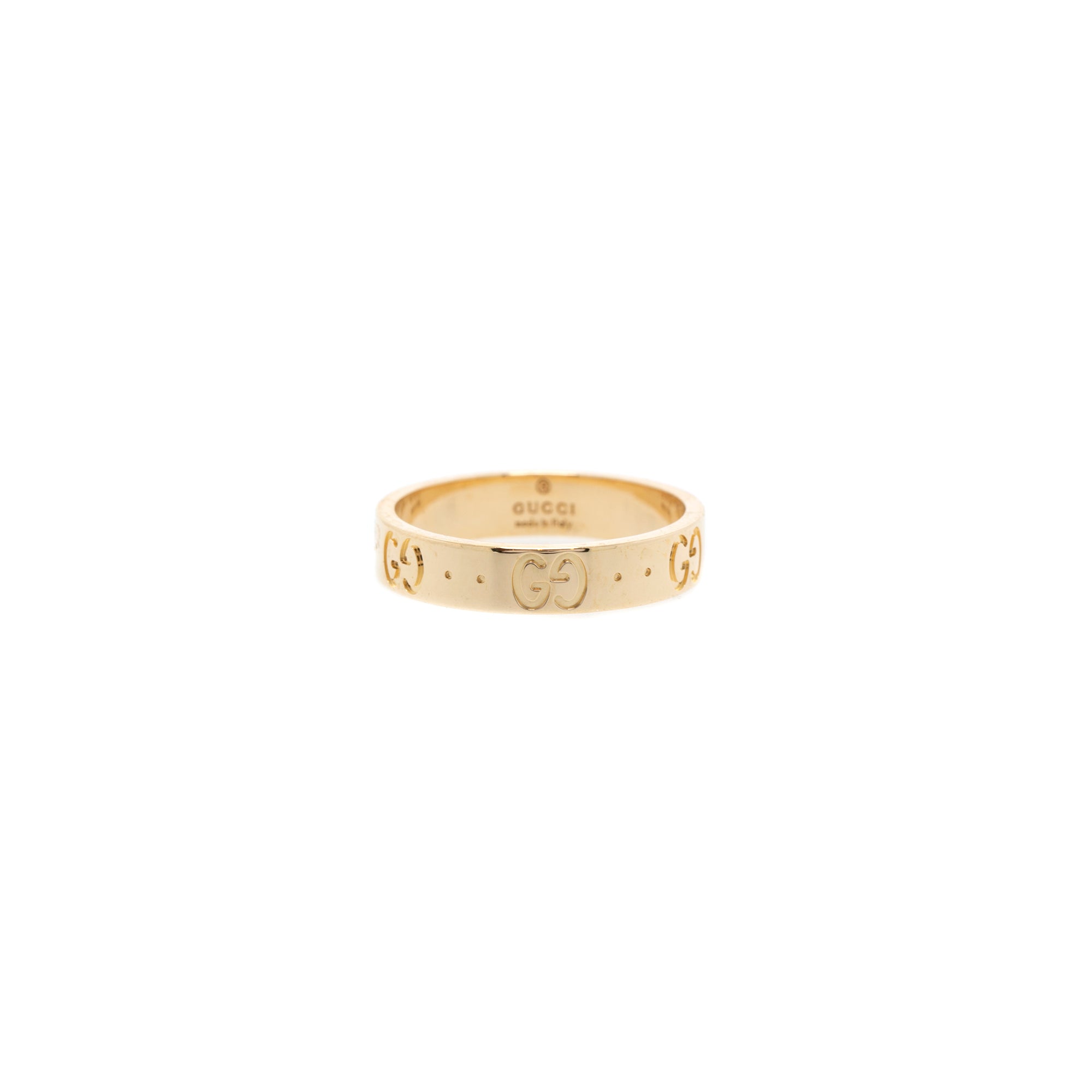 Gucci icon thin band on sale gold