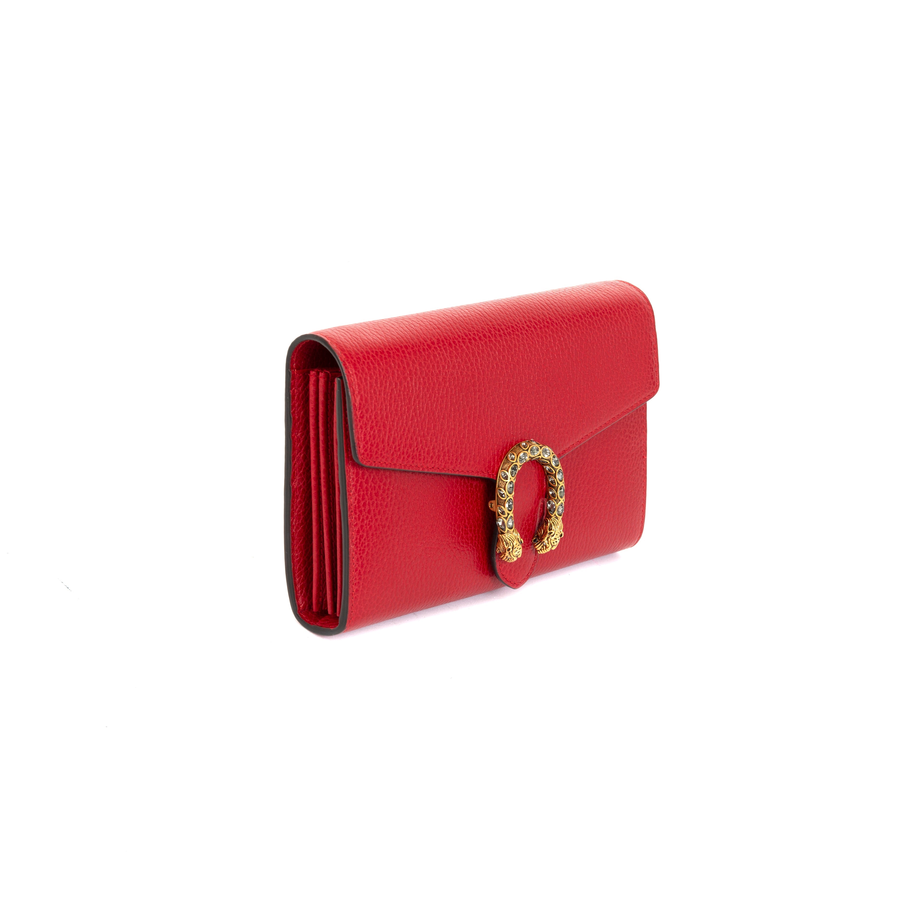 Dionysus mini leather chain wallet