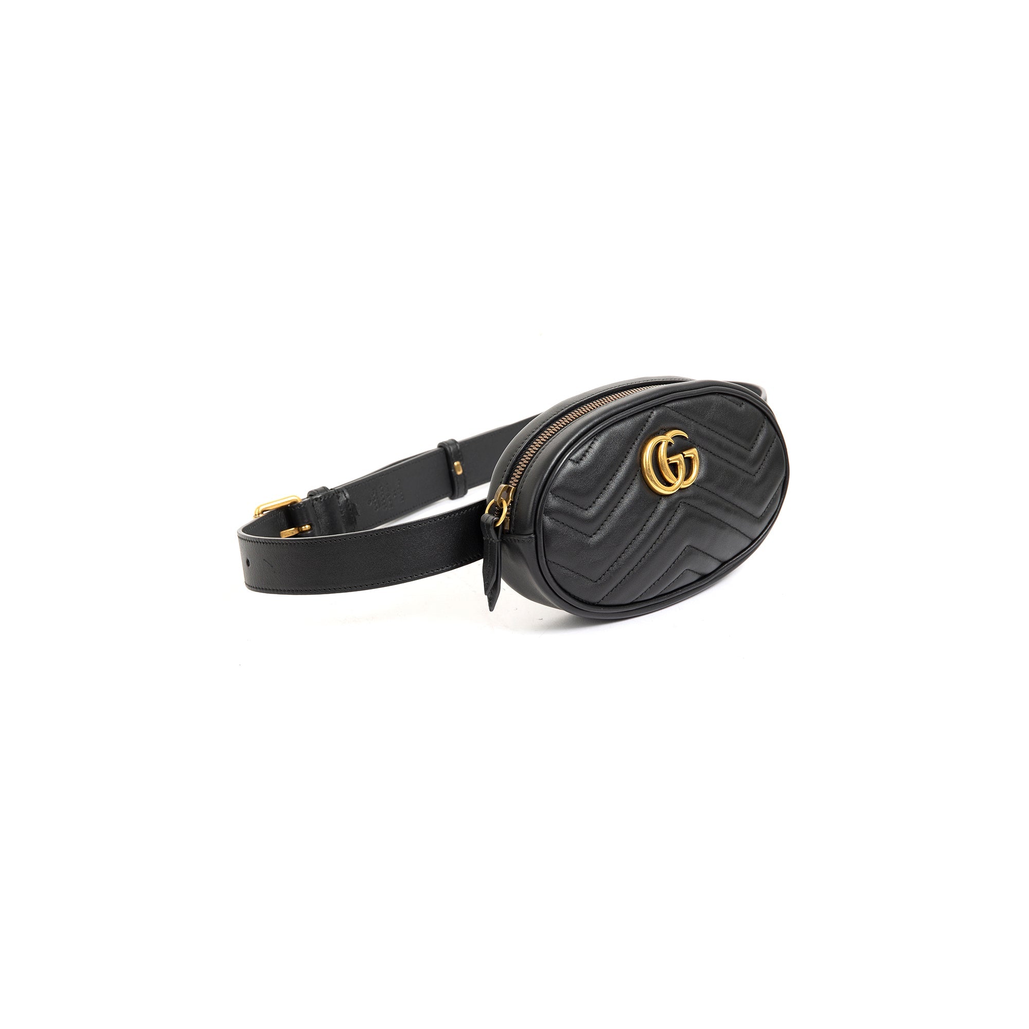 Gucci GG Marmont Matelasse Leather Belt Bag — Oliver Jewellery
