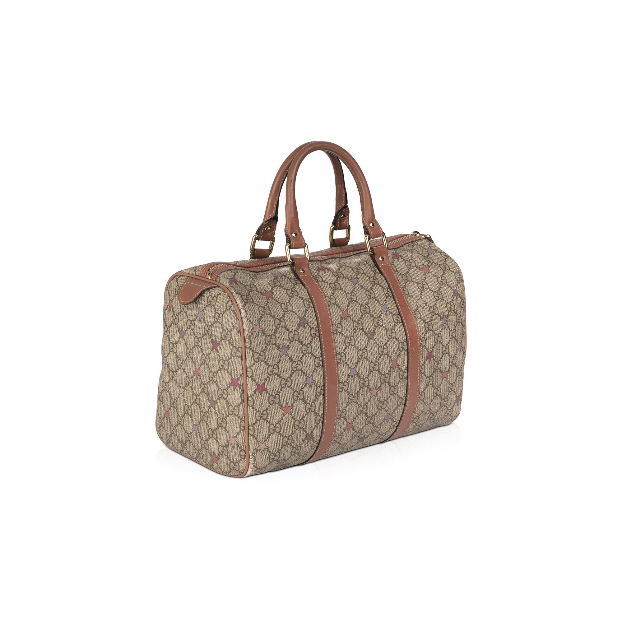 GUCCI Gucci Joy GG Canvas Boston Bag Beige 193603-US