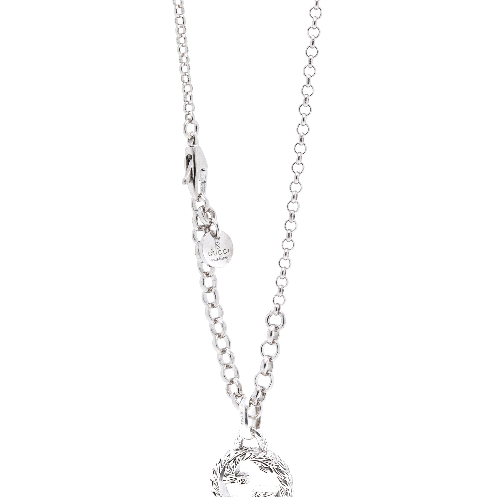 Gucci Interlocking G Pendant Necklace – Oliver Jewellery