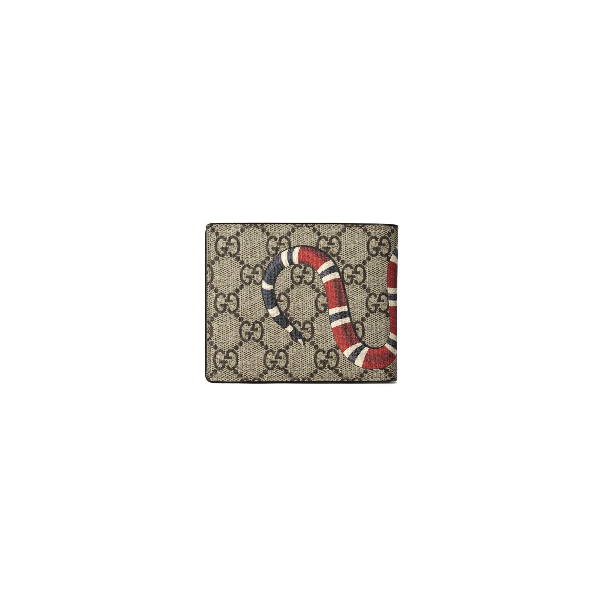 Kingsnake print gg supreme coin wallet sale