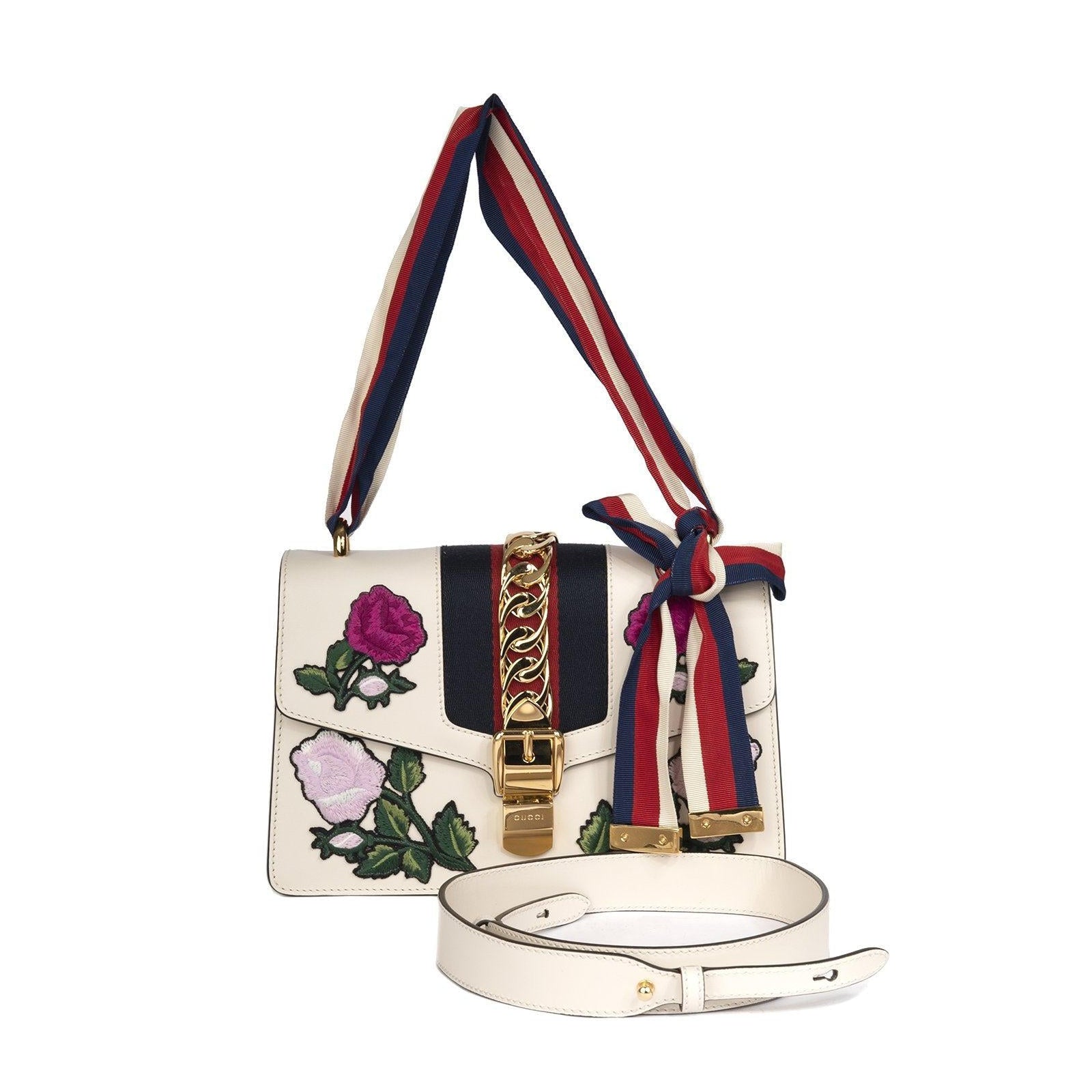 Gucci Small Embroidered Sylvie Bag – Oliver Jewellery