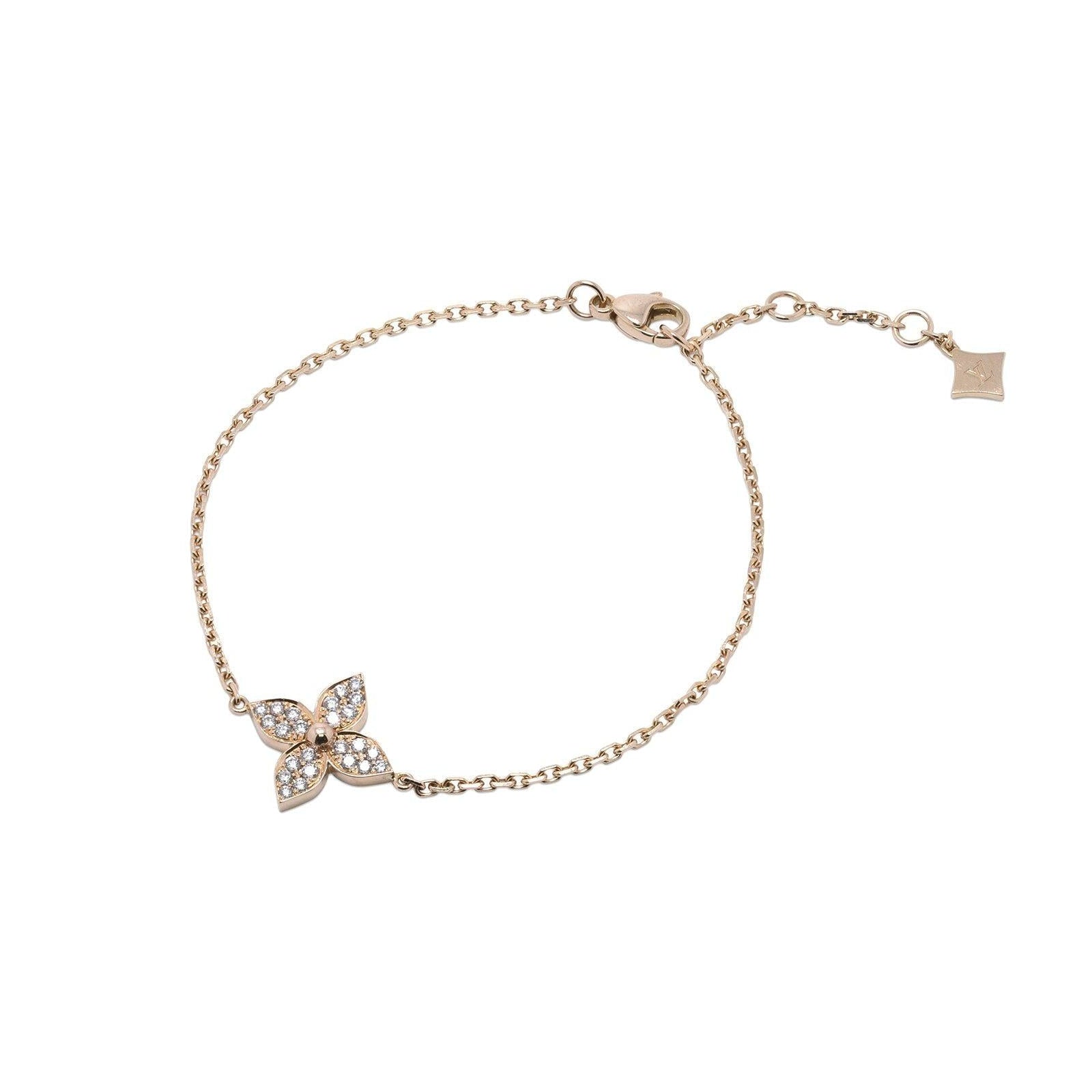 Louis vuitton bracelet hot sale rose gold