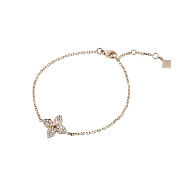 Louis Vuitton 18K Diamond Star Blossom Bracelet - 18K Rose Gold Charm,  Bracelets - LOU751723