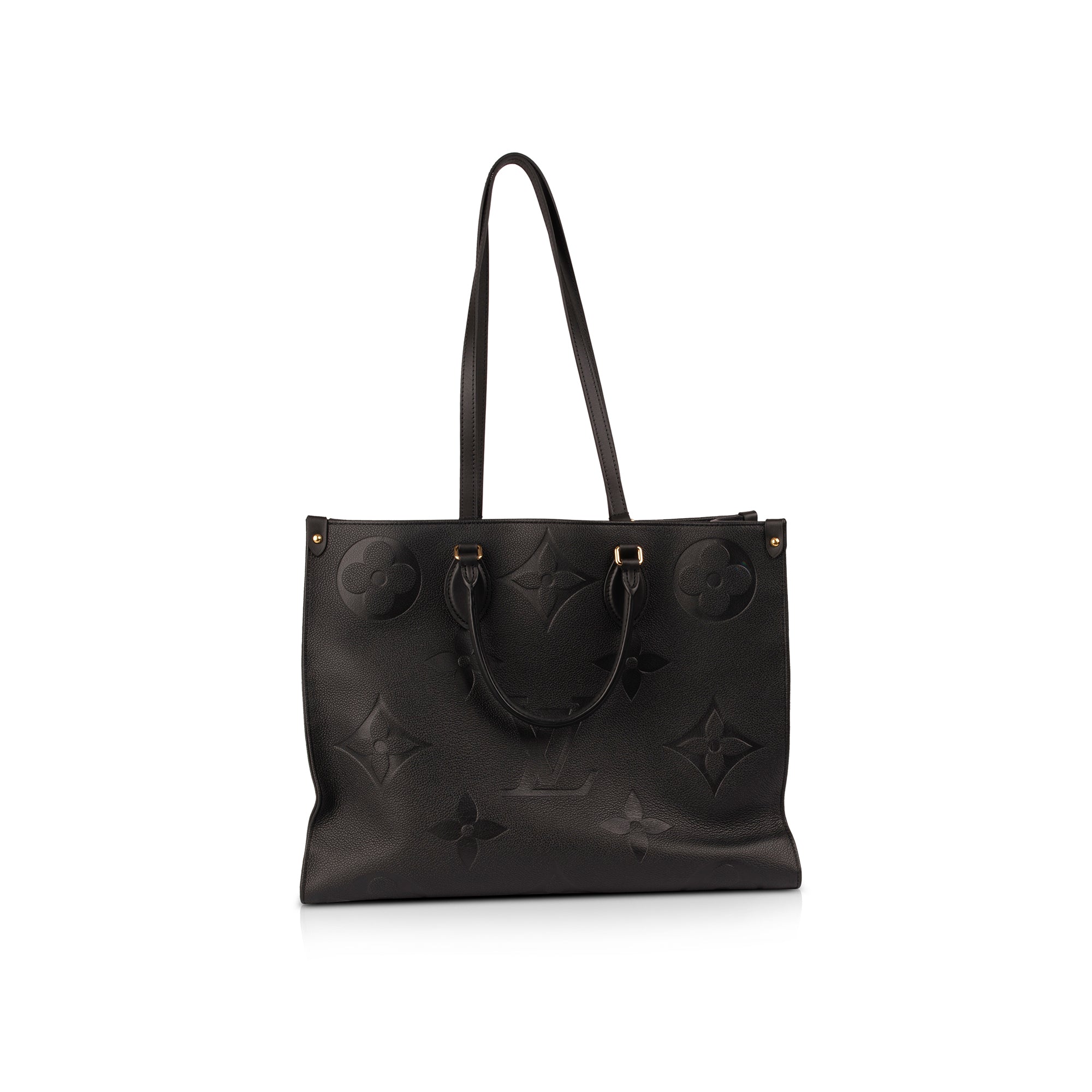 LOUIS VUITTON EMPREINTE MONOGRAM BLACK ONTHEGO GM