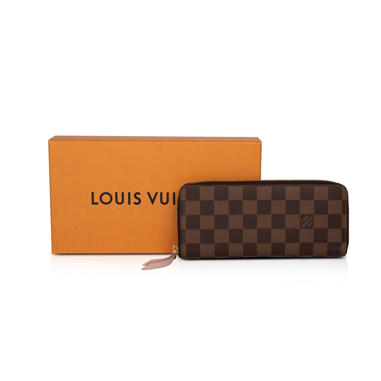 Louis Vuitton 2021 Damier Ebene Clemence Wallet w/ Box – Oliver Jewellery