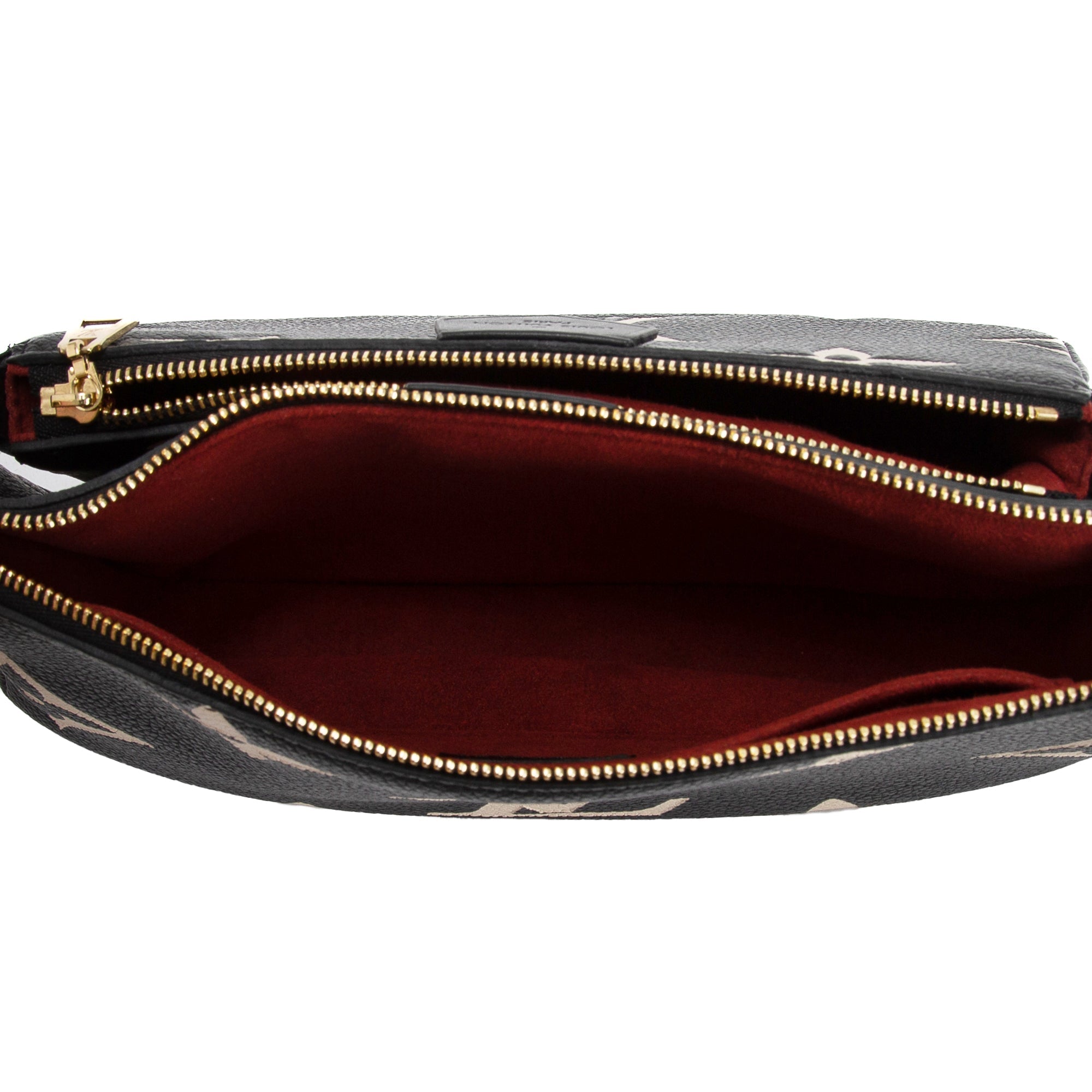 Louis Vuitton 2022 Bicolor Empreinte Leather Multi-Pochette Accessoire –  Oliver Jewellery
