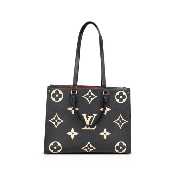 Louis Vuitton Onthego mm Black Monogram Empreinte