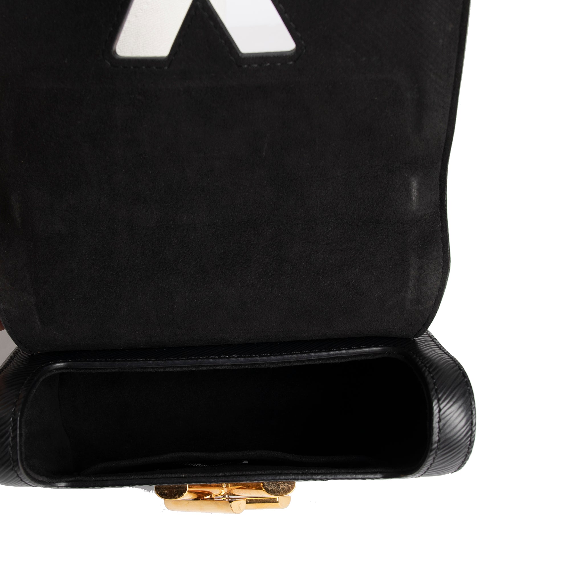 Louis Vuitton EPI Twist Shoulder Bag PM Black SR3189