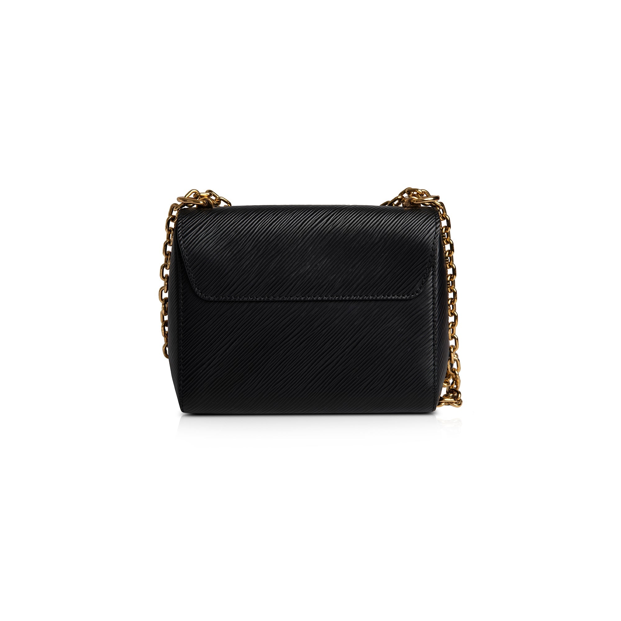 Louis Vuitton EPI Twist Shoulder Bag PM Black SR3189