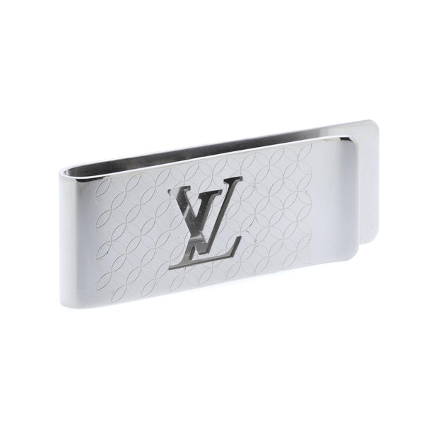LOUIS VUITTON Louis Vuitton Bill Clip Champs Elysees Money M65041 Silver