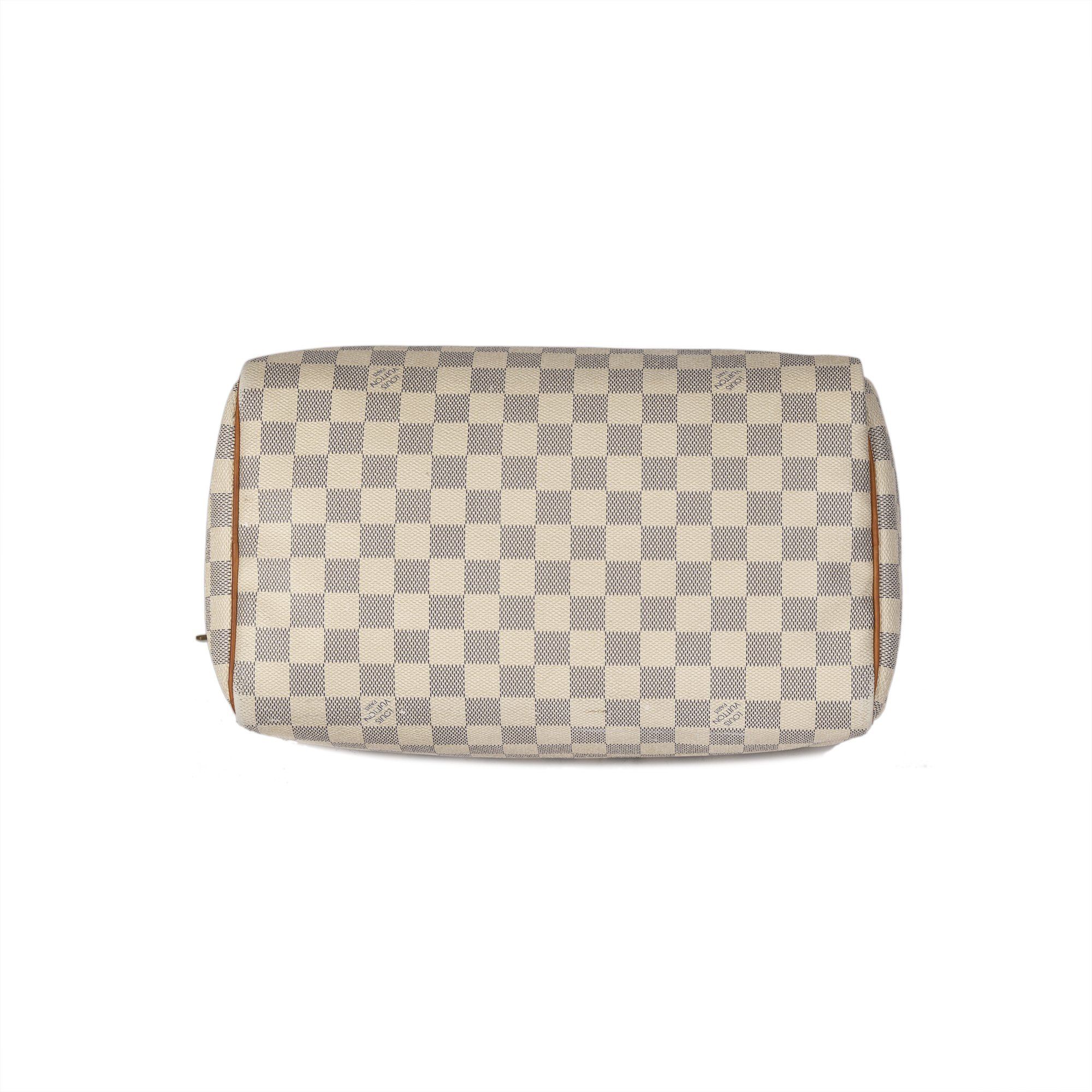 Louis Vuitton Damier Azur Speedy 30 Bag LVJS591 - Bags of CharmBags of Charm