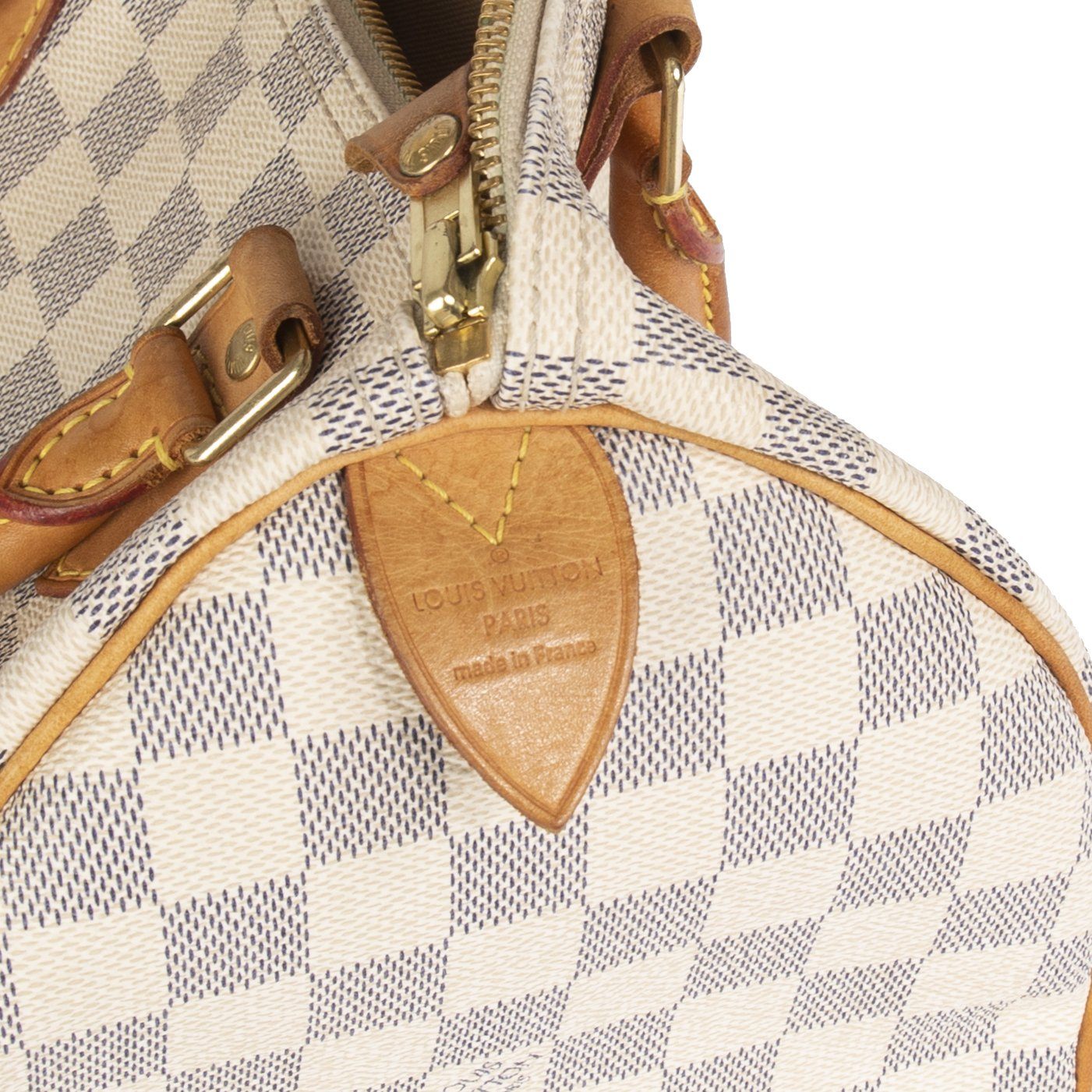 Louis Vuitton Damier Azur Speedy 30 Bag LVJS591 - Bags of CharmBags of Charm